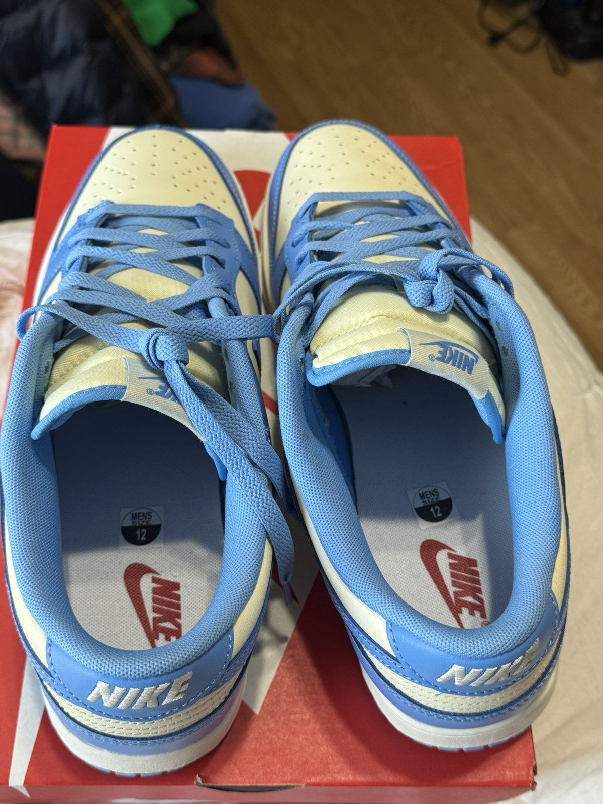Nike University Blue Dunks (New) Size US 12 / EU 45 - 5 Thumbnail