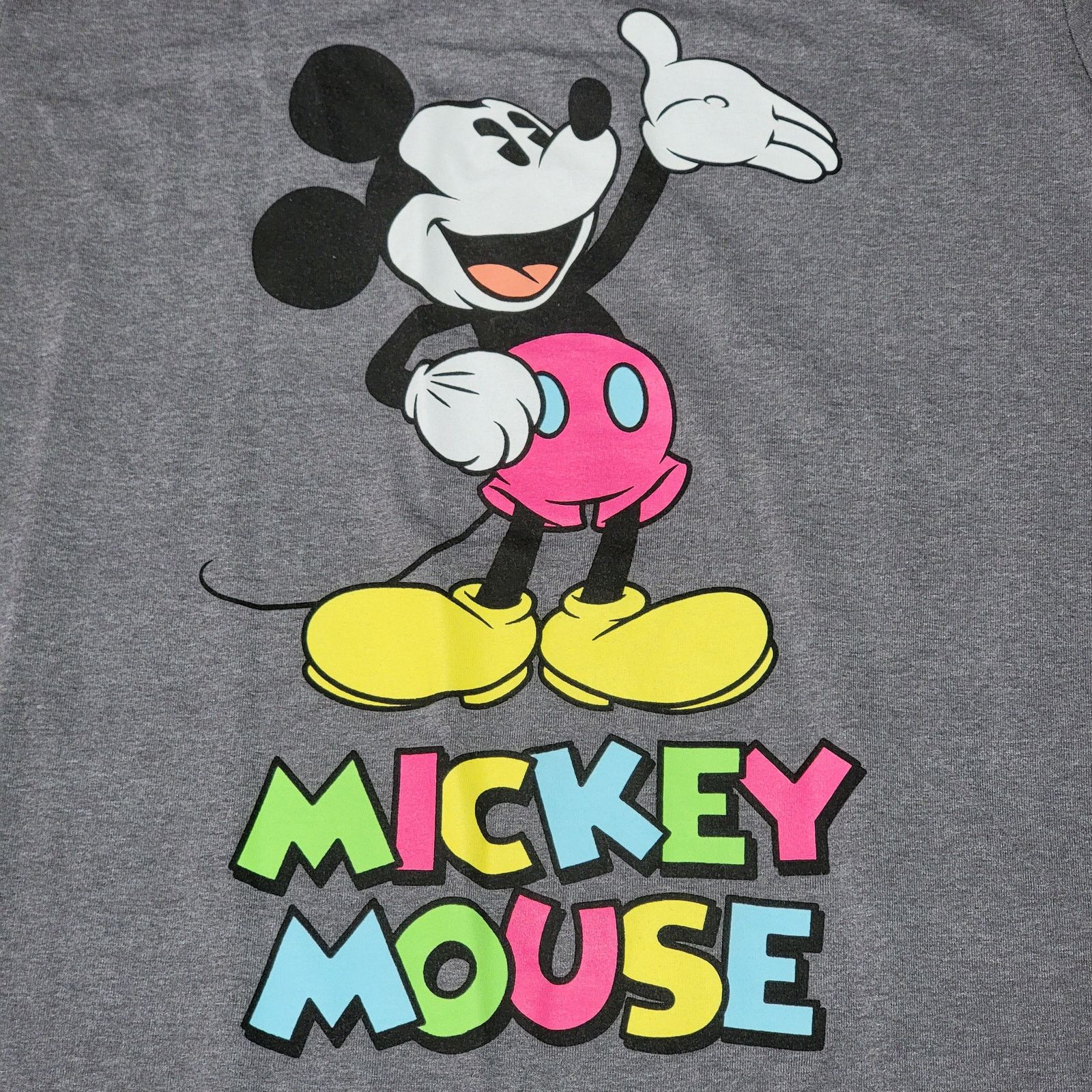 Disney Disney Grey Mickey Mouse Tee - Size Medium Size US M / EU 48-50 / 2 - 2 Thumbnail