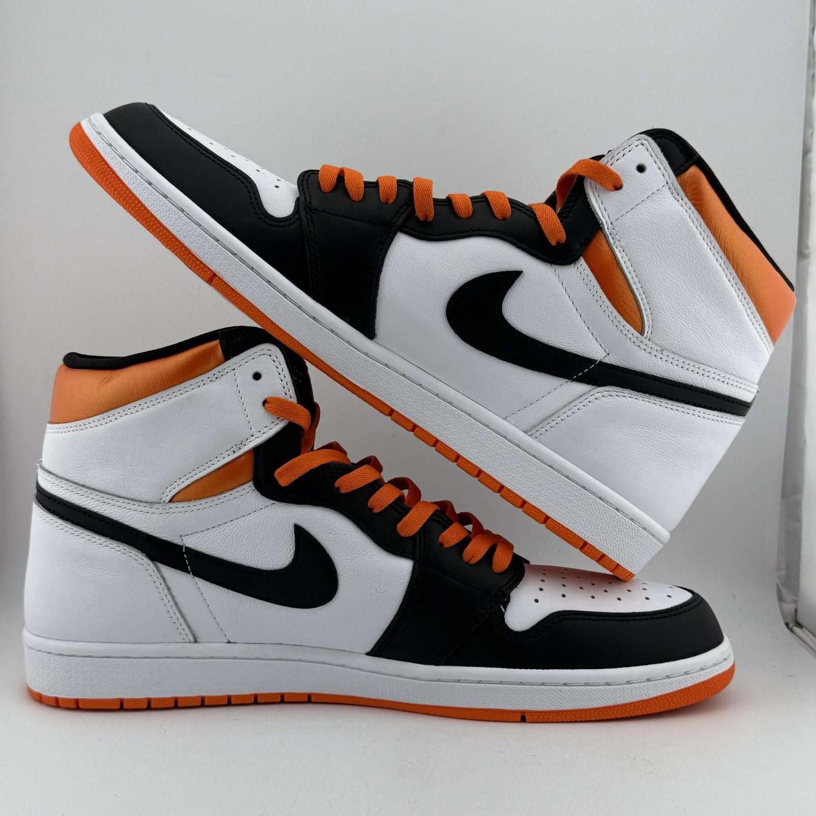 Nike Jordan 1 High Electro Orange US 15 Used with Box 555088-180 Size US 15 / EU 48 - 7 Thumbnail