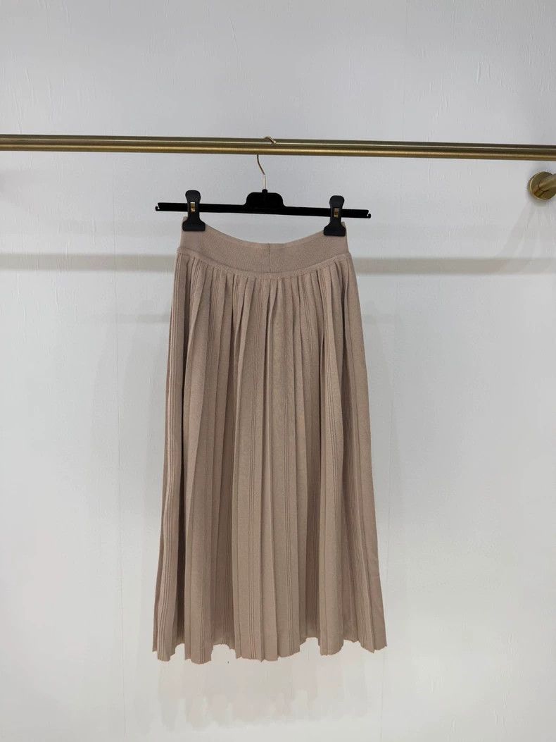 Loro Piana LORO PIANA Cashmere pleated skirt Size 26" / US 2 / IT 38 - 3 Thumbnail