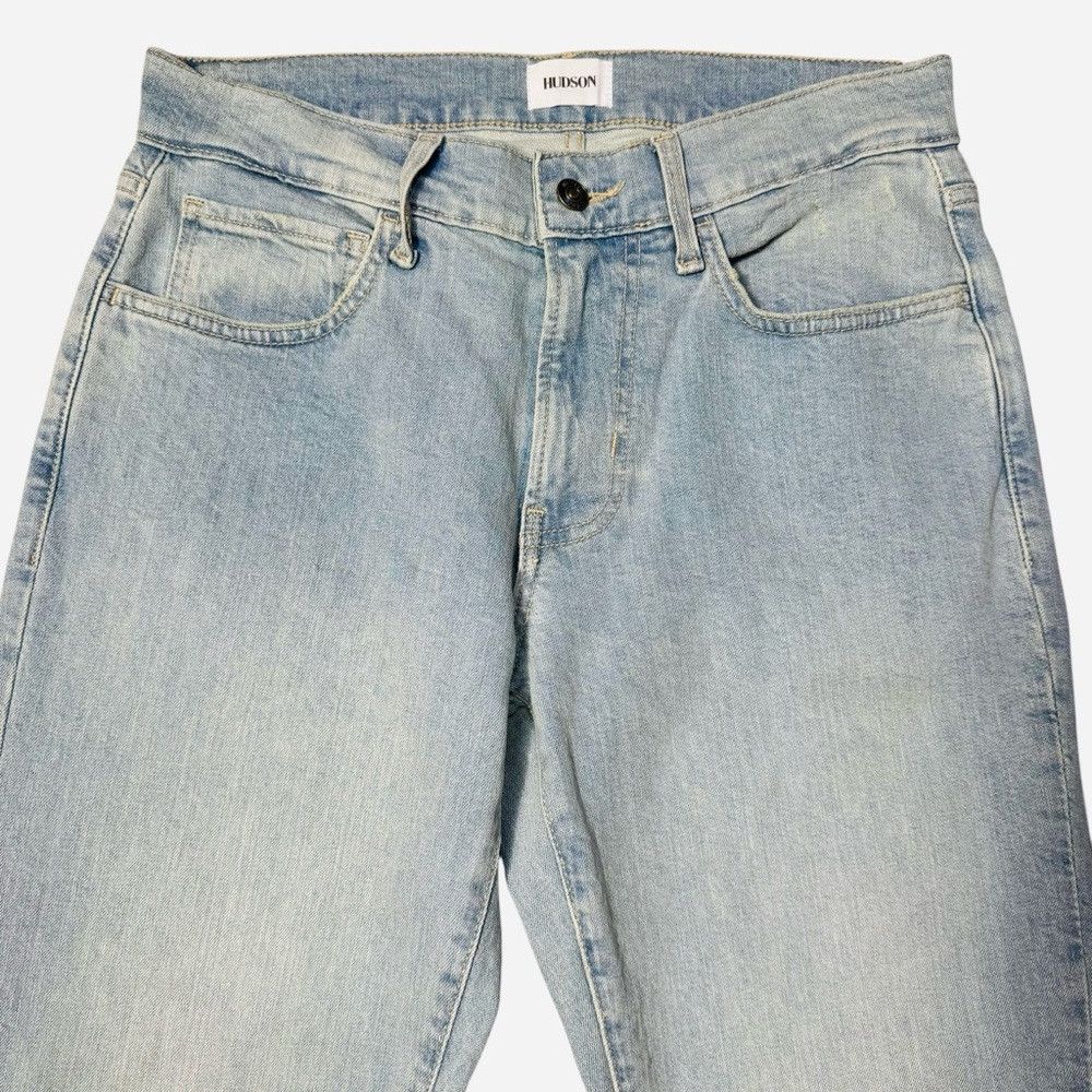 Hudson NWT New Hudson Jeans Blake Slim Straight Stonewash Revolver Size US 31 - 3 Thumbnail