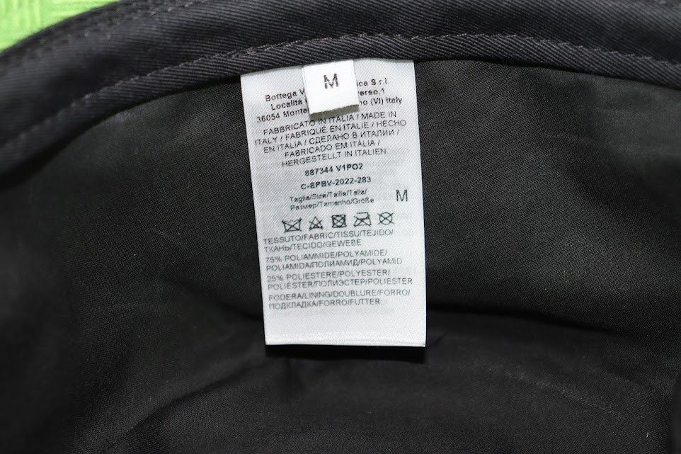 Bottega Veneta o1rshd1 Size: M / Bucket Hat in Acid Green Size ONE SIZE - 10 Thumbnail