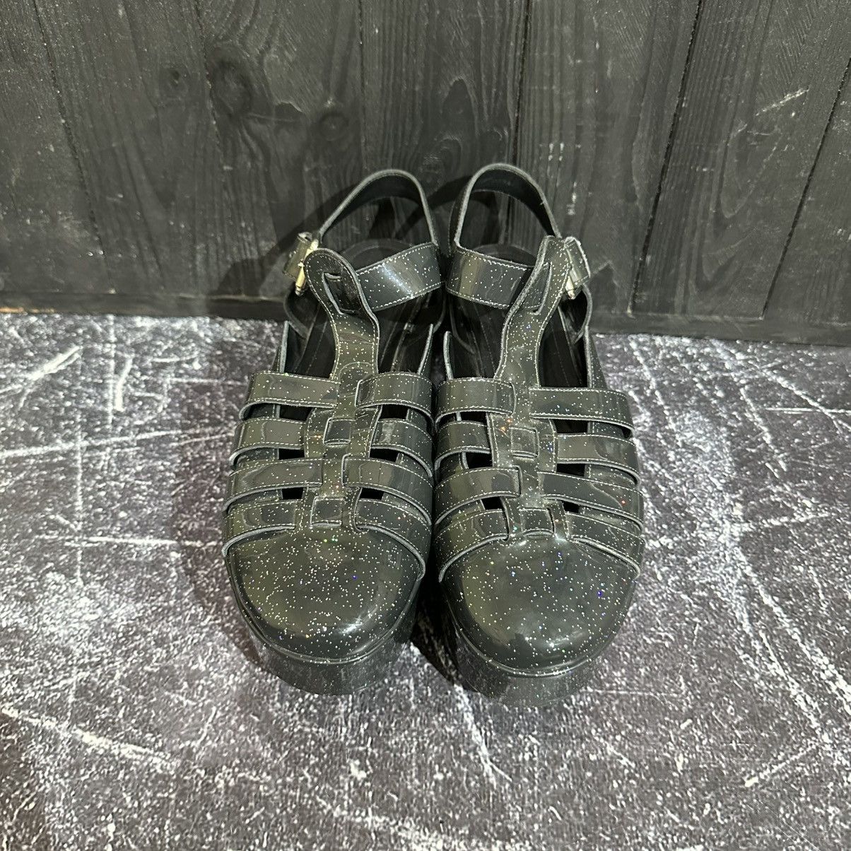 Loewe LOEWE GLITTER PATENT Leather Platform Women’s Shoes 38size Size US 8 / IT 38 - 4 Thumbnail