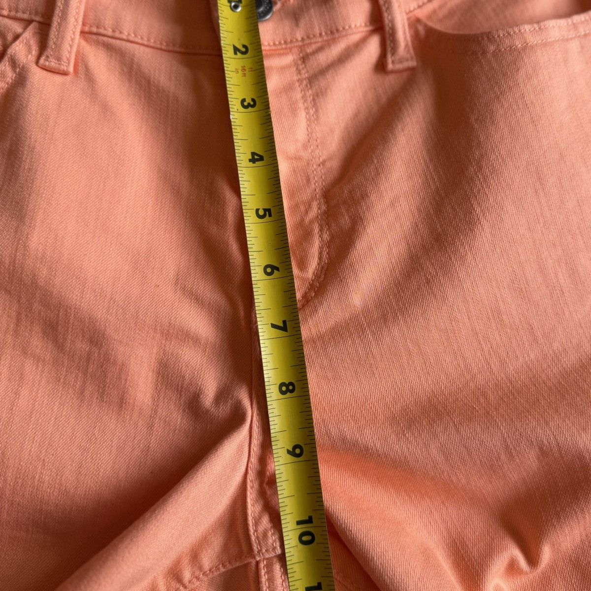 St. Johns Bay St. John’s Bay Mid Rise Papaya Punch Capri Pants Size 10P Size 32" / US 10 / IT 46 - 9 Thumbnail