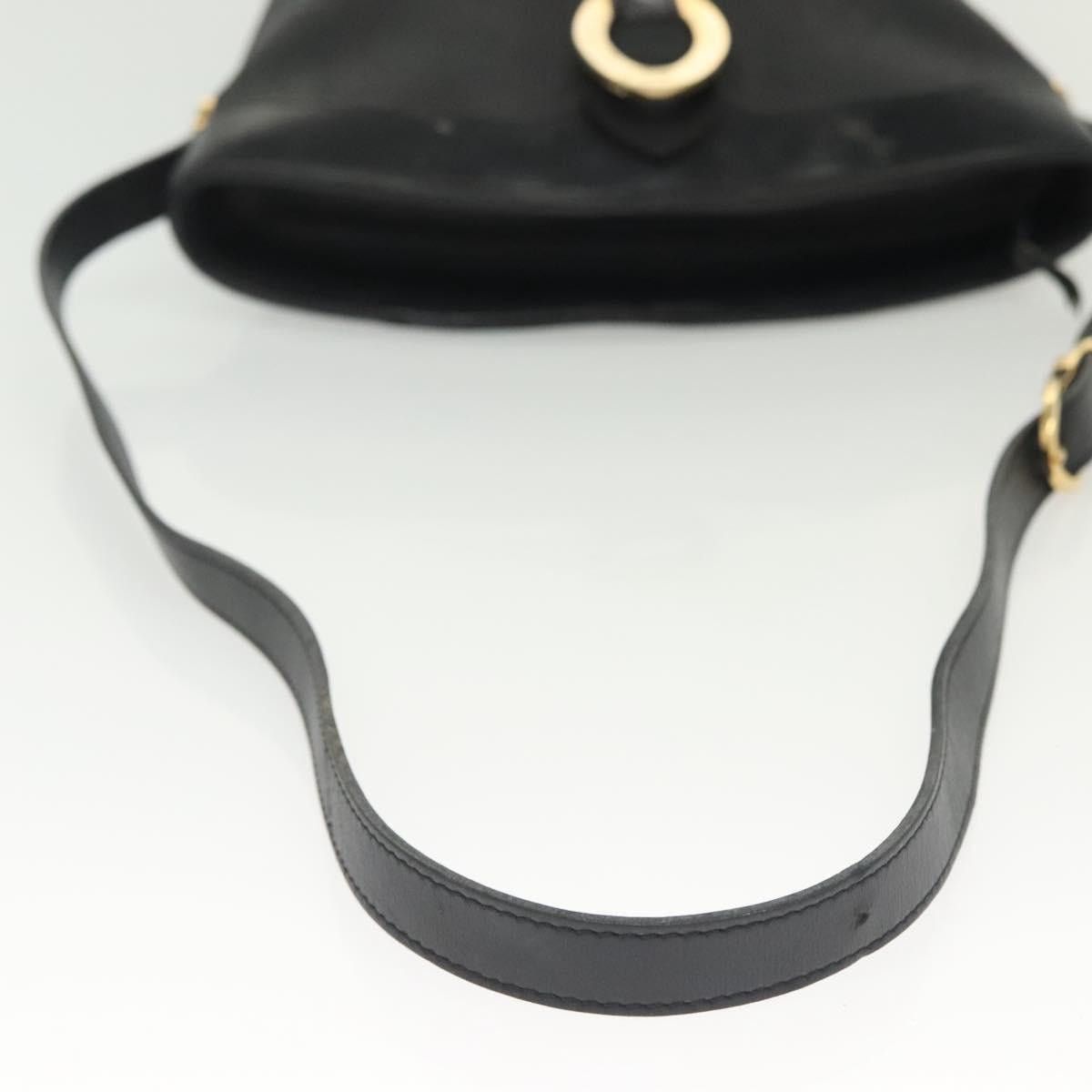 Dior DIOR Trotter Canvas Shoulder Bag Black Gold Size ONE SIZE - 7 Thumbnail