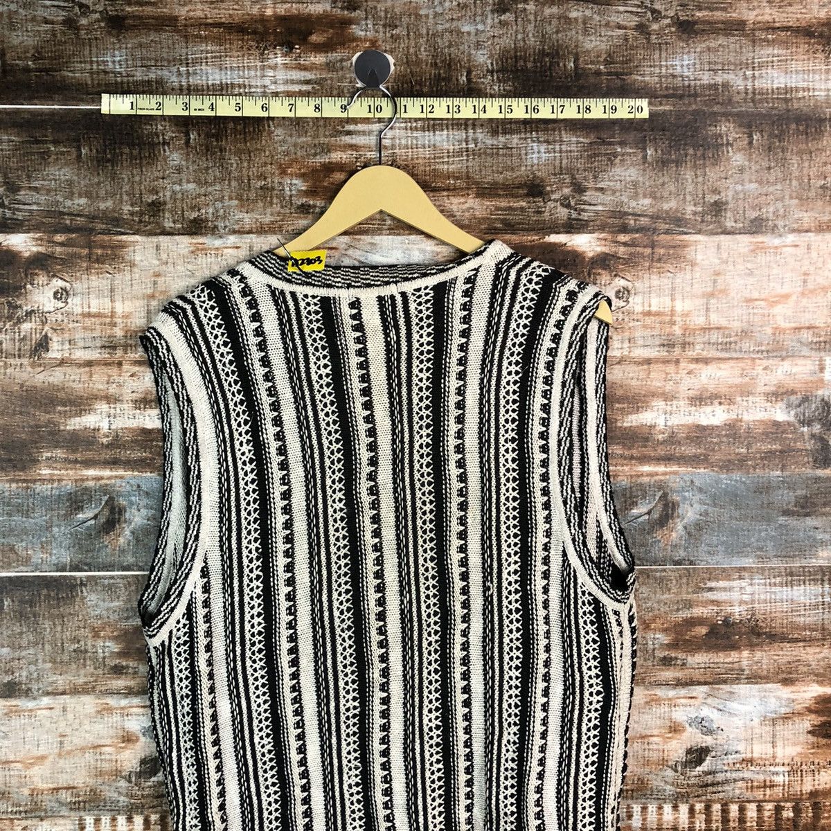 The Masters Masters knitwear Cardigan Vest like coogi #A2303 Size US L / EU 52-54 / 3 - 13 Thumbnail