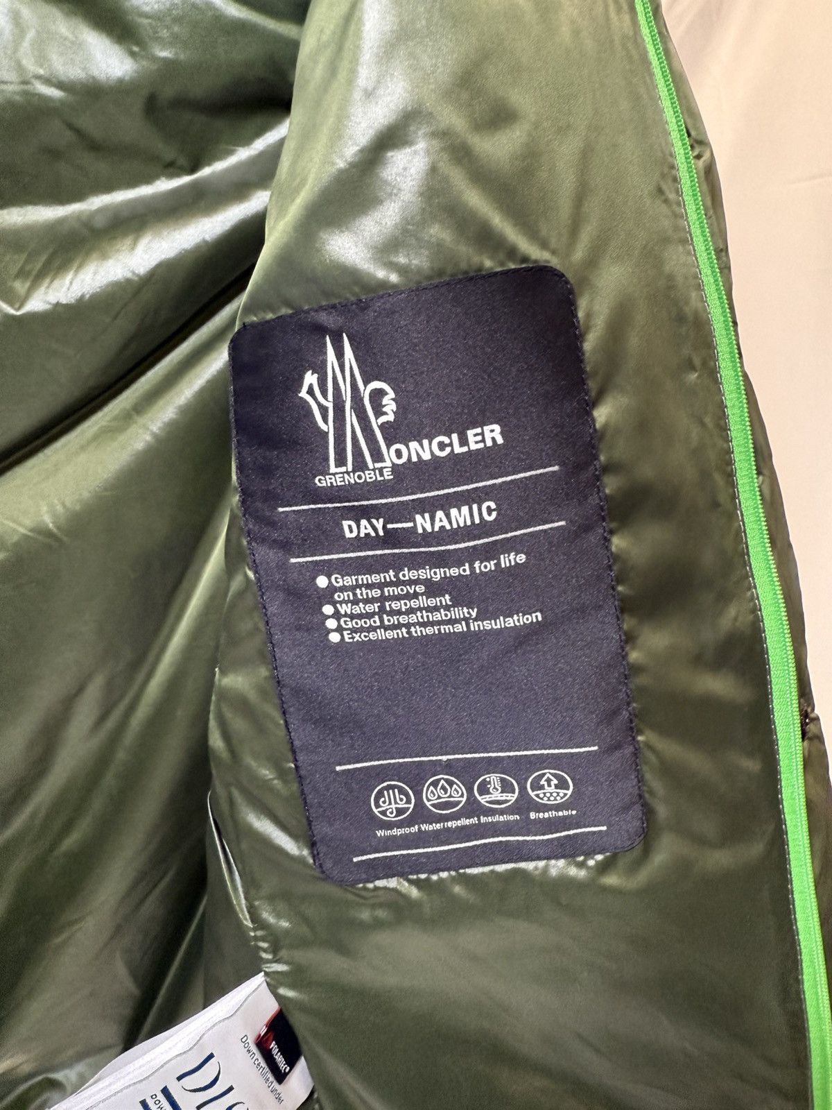 Moncler × Moncler Grenoble Moncler Grenoble Green Ollon Down Vest Size US S / EU 44-46 / 1 - 9 Thumbnail