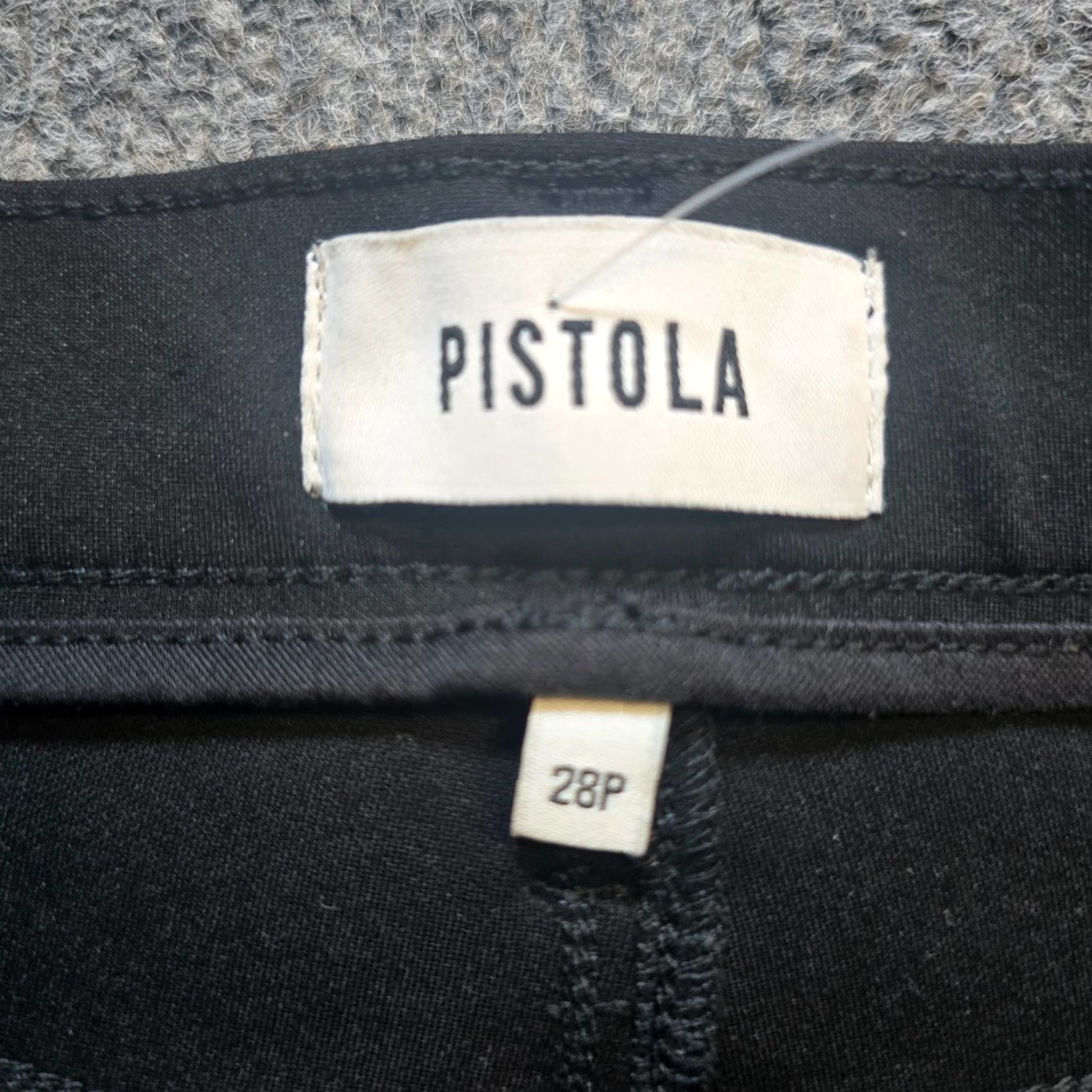 Pistola **PISTOLA Petite Women's Size 28 Black Cropped Flare Stretch Pant** User: PISTOLA Petite Women's Size 28 Black Cropped Flare Stretch Pant Size 28" / US 6 / IT 42 - 4 Thumbnail