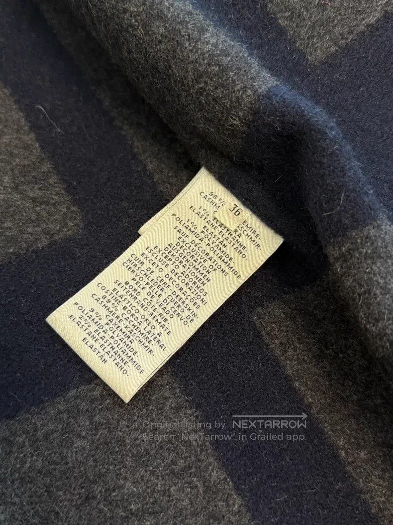Hermes Hermes Logo patchwork leather sleeve overcoat Size XS / US 0-2 / IT 36-38 - 3 Thumbnail