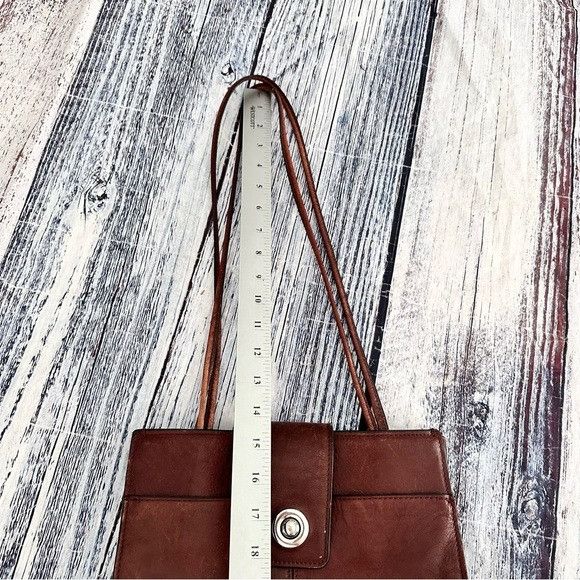 Wilsons Leather Vintage Wilson’s Leather Brown Leather Shoulder Bag Size ONE SIZE - 11 Thumbnail