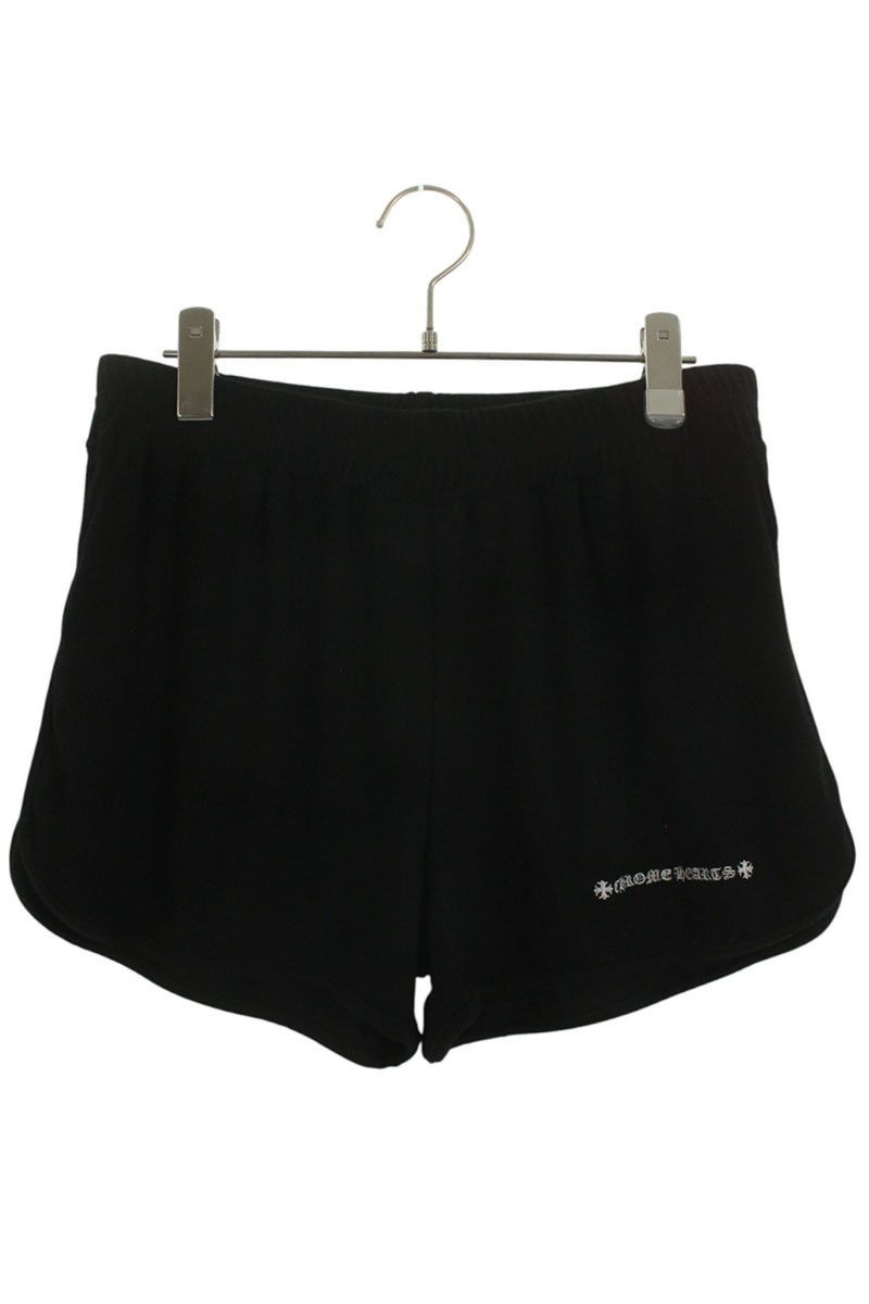Chrome Hearts Chrome Hearts Y Not Leather Patch Sweat Shorts Grey