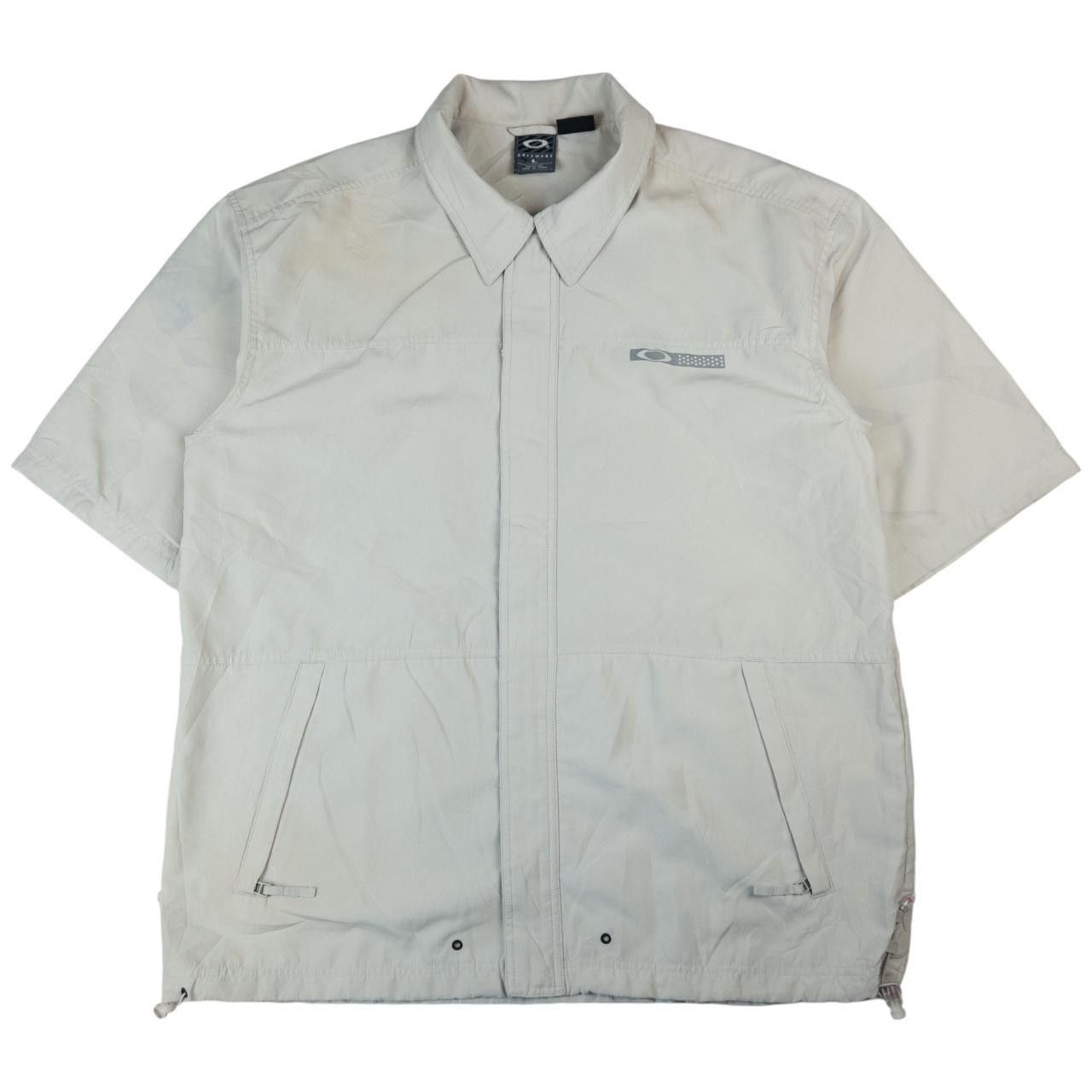Oakley Vintage Oakley Adjustable Zip Up Short Sleeve Shirt Size L Size US L / EU 52-54 / 3 - 3 Thumbnail
