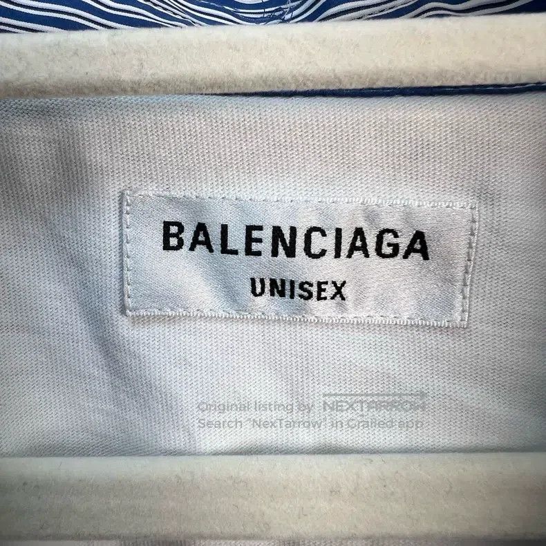 Balenciaga Balenciaga White Lining Big Destroyed Blue Striped Two-pie Size XXS / US 00 / IT 34 - 3 Thumbnail