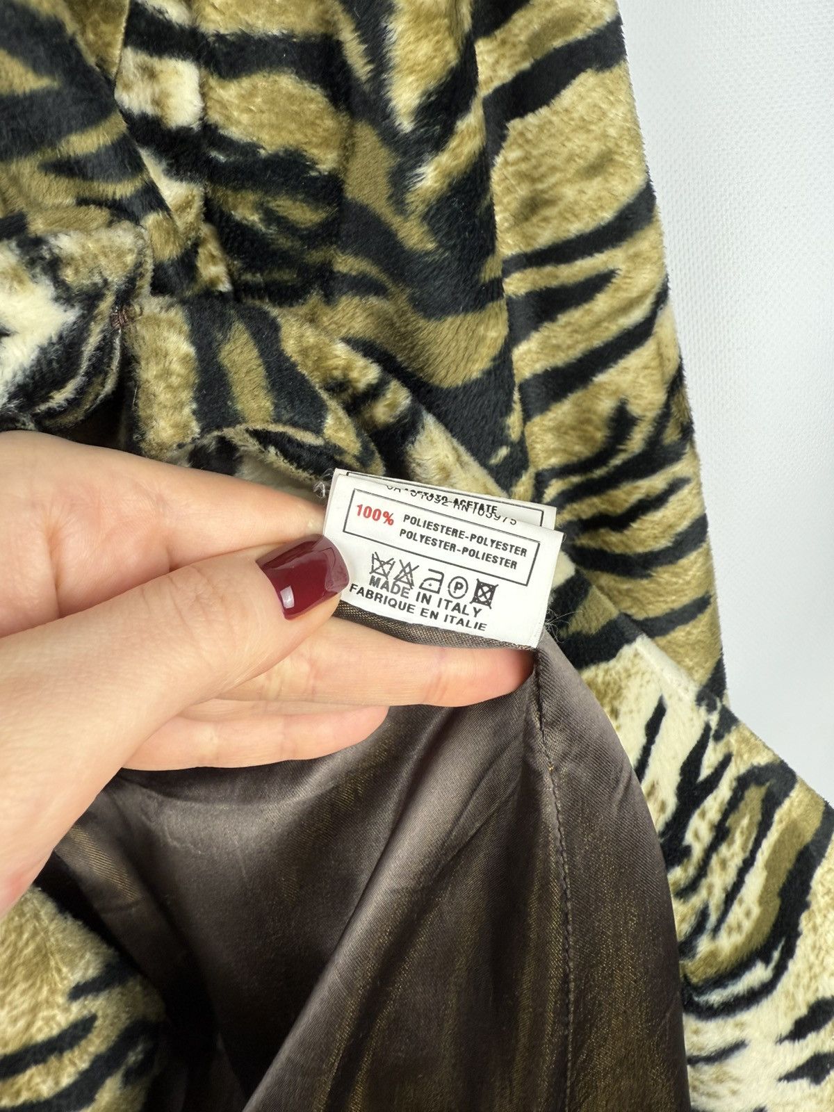 Miss Sixty × Vintage Miss Sixty Vintage Y2K Ladies Leopard Pattern Coat Jacket Size L / US 10 / IT 46 - 16 Thumbnail