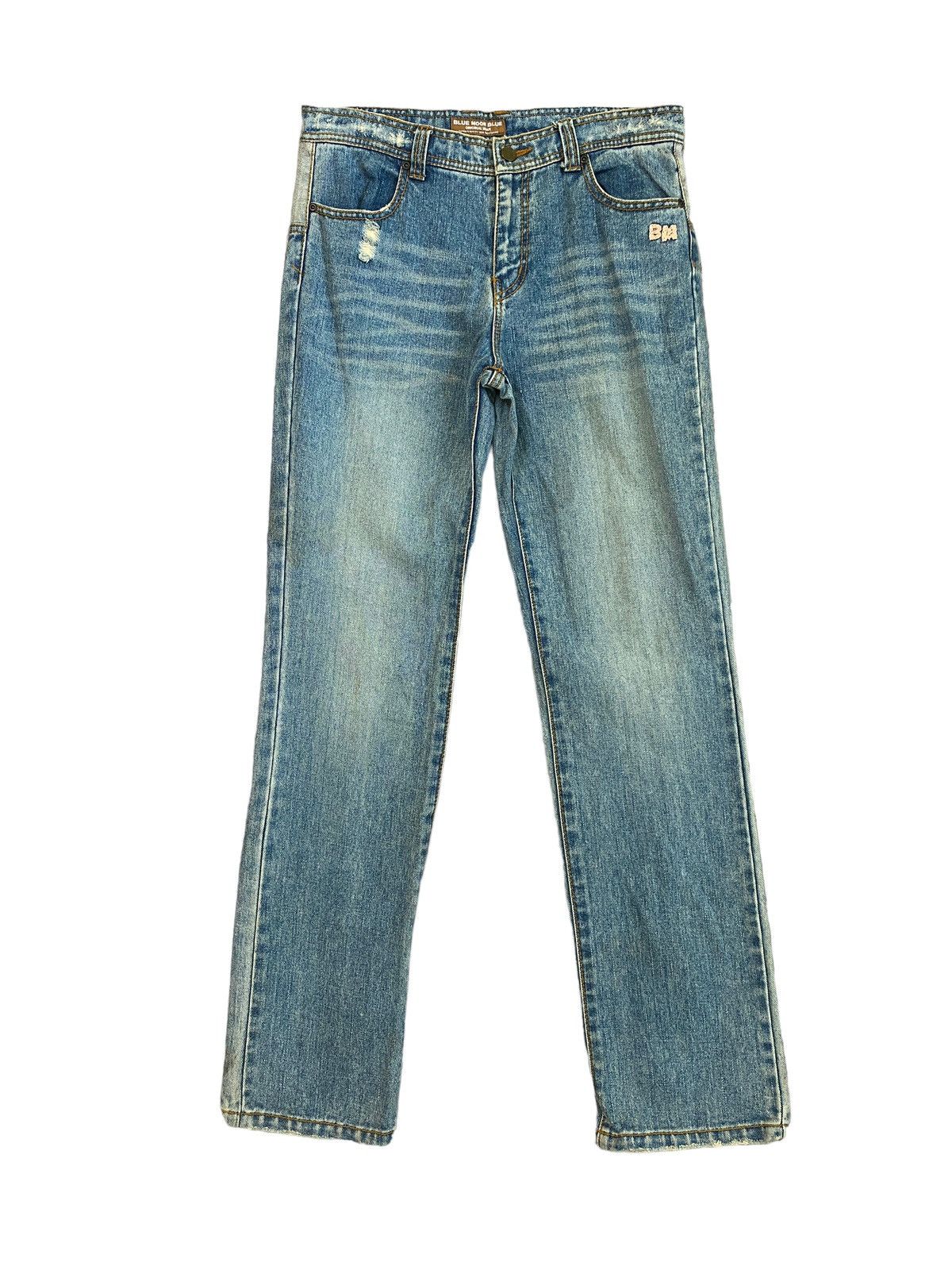Designer × Japanese Brand × Vintage Vintage BLUE MOON BLUE Daicok Evisu Inspired Denim Size US 30 / EU 46 - 2 Thumbnail