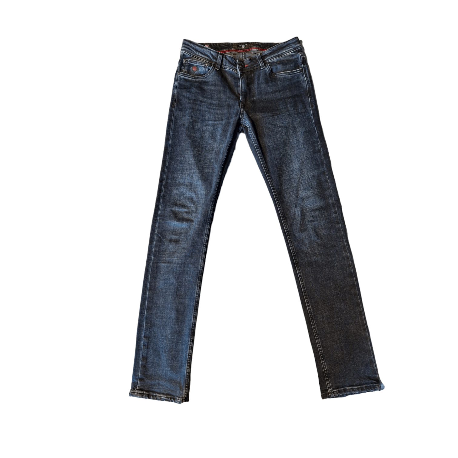 image of Gant Straight Fit Dark Blue Wash Denim Jeans, Men's (Size 30)