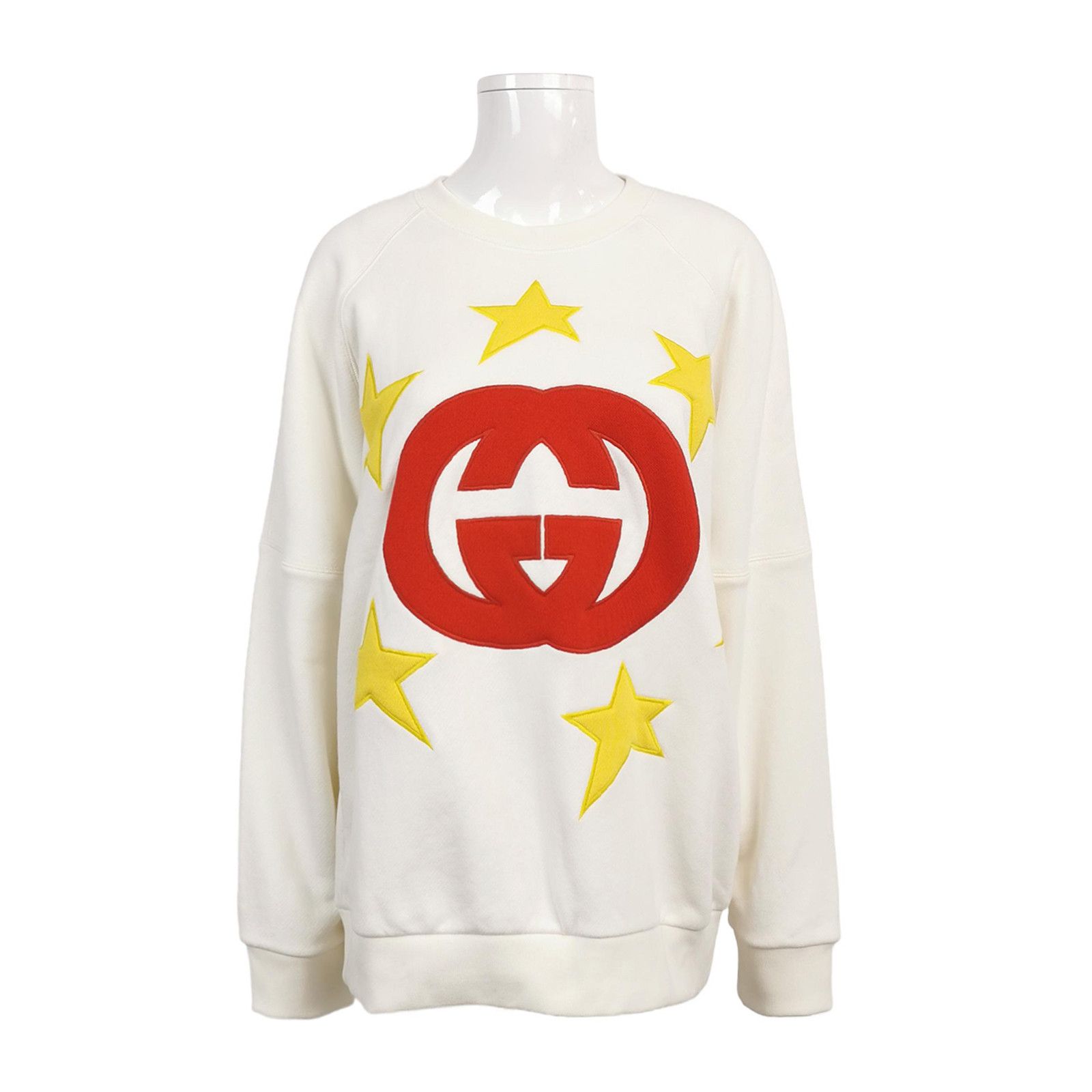 Gucci Gucci Interlocking G Star Sweatshirt Size M Size US M / EU 48-50 / 2 - 1 Thumbnail