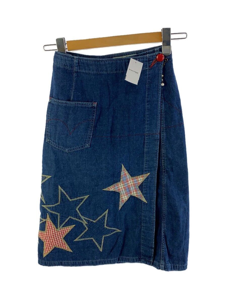 Hysteric Glamour Stars Denim Skirt Size 24" / US 00 / IT 34 - 1 Thumbnail