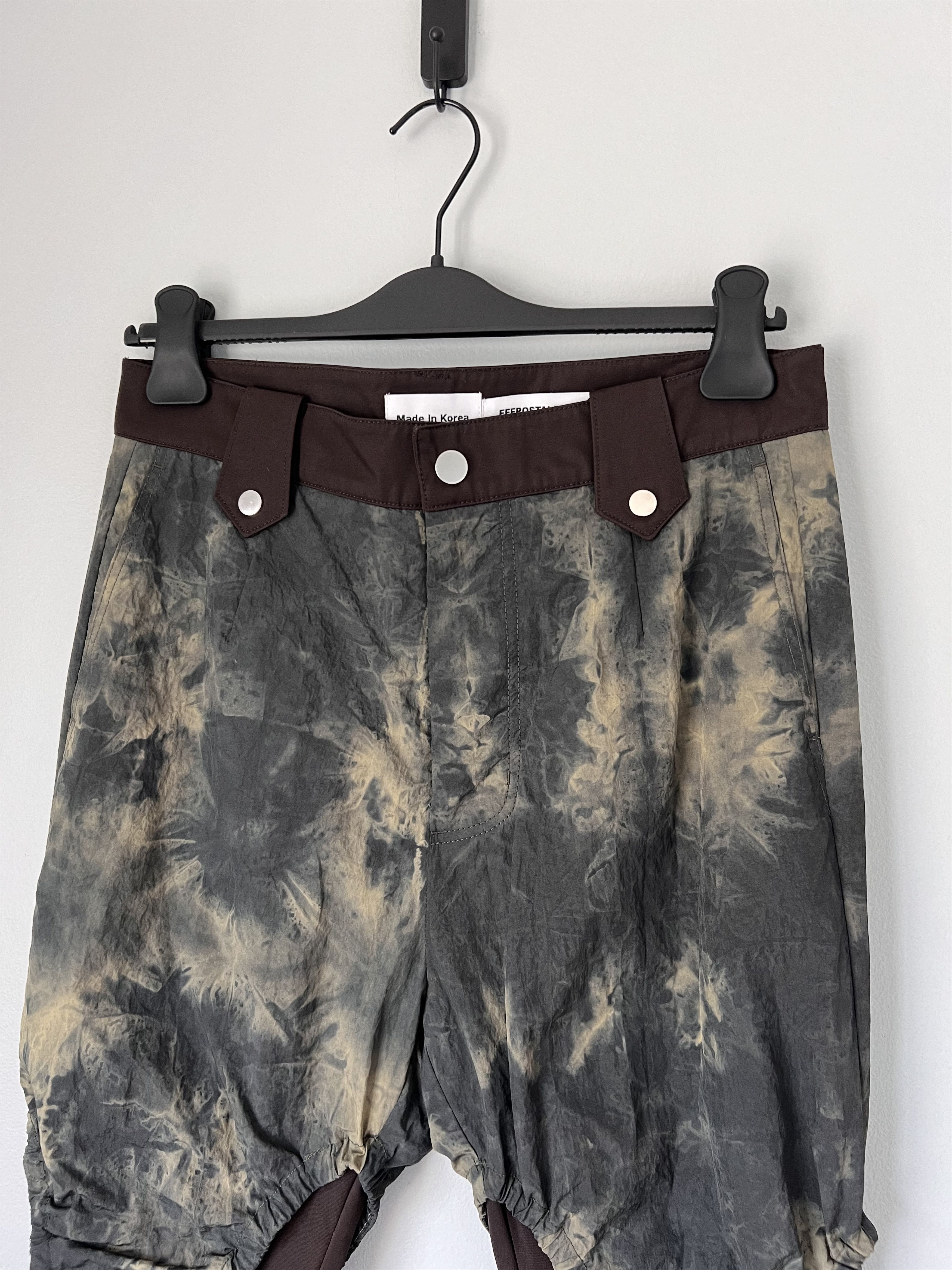 FFFPOSTALSERVICE FFFPOSTALSERVICE Jigo Flare Pants V1 in Earth Green Size US 32 / EU 48 - 2 Thumbnail