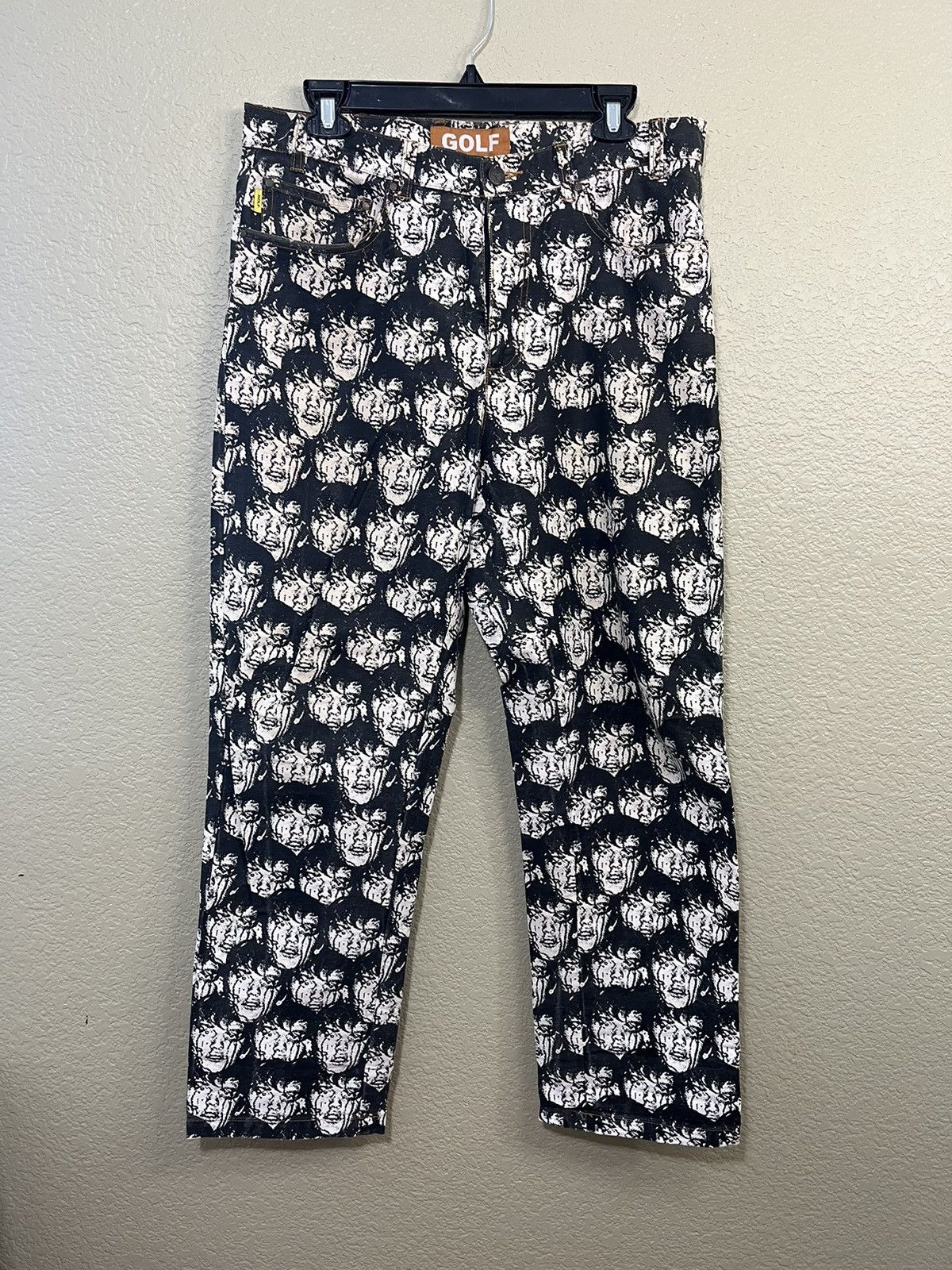 Golf Wang Punk Face Pants | Grailed