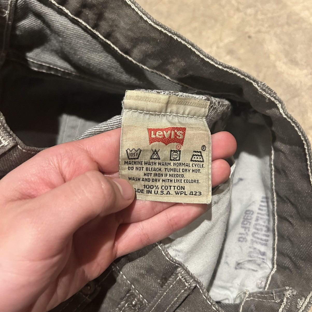 Levi's × Levi's Vintage Clothing × Vintage Rare Vintage 90s Levi’s 501 Olive Drab Jeans Made in USA Size US 30 / EU 46 - 10 Thumbnail