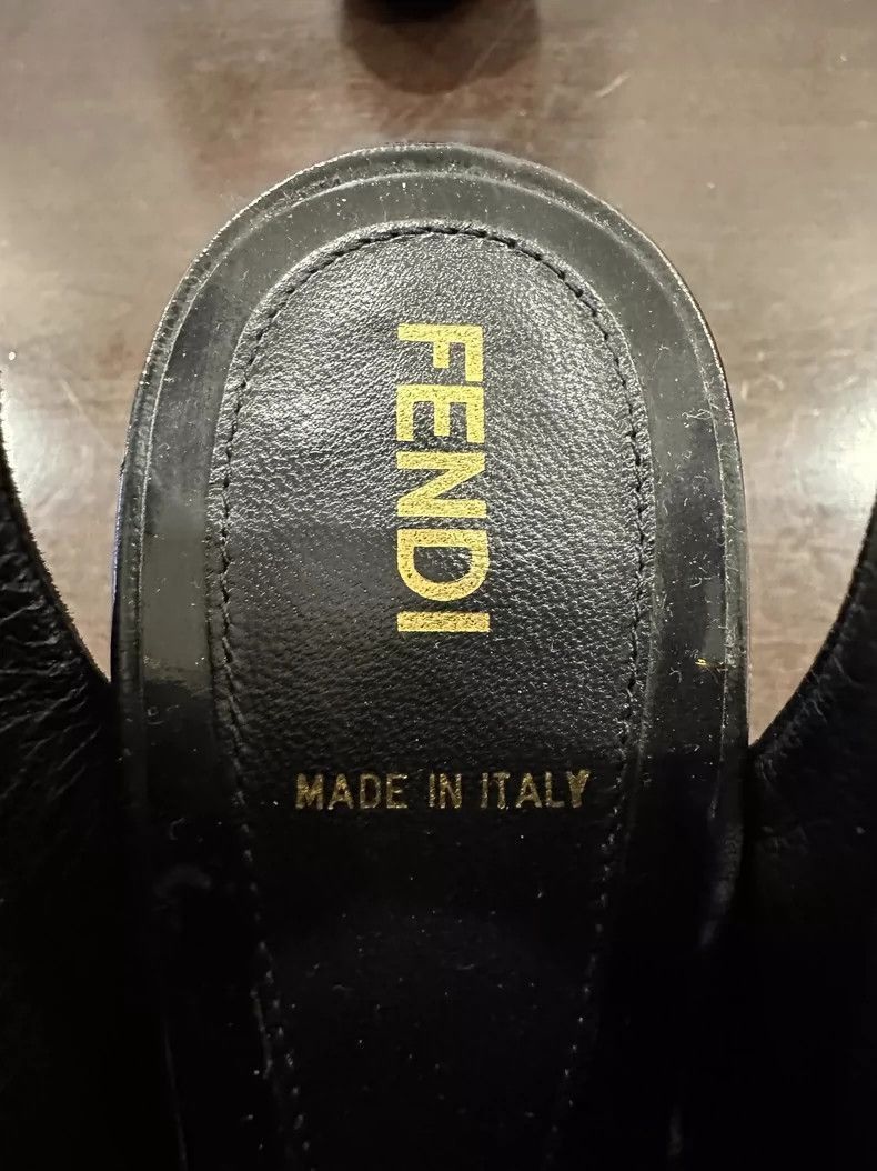 Fendi Black Patent Leather High Heels Size US 6 / IT 36 - 6 Thumbnail