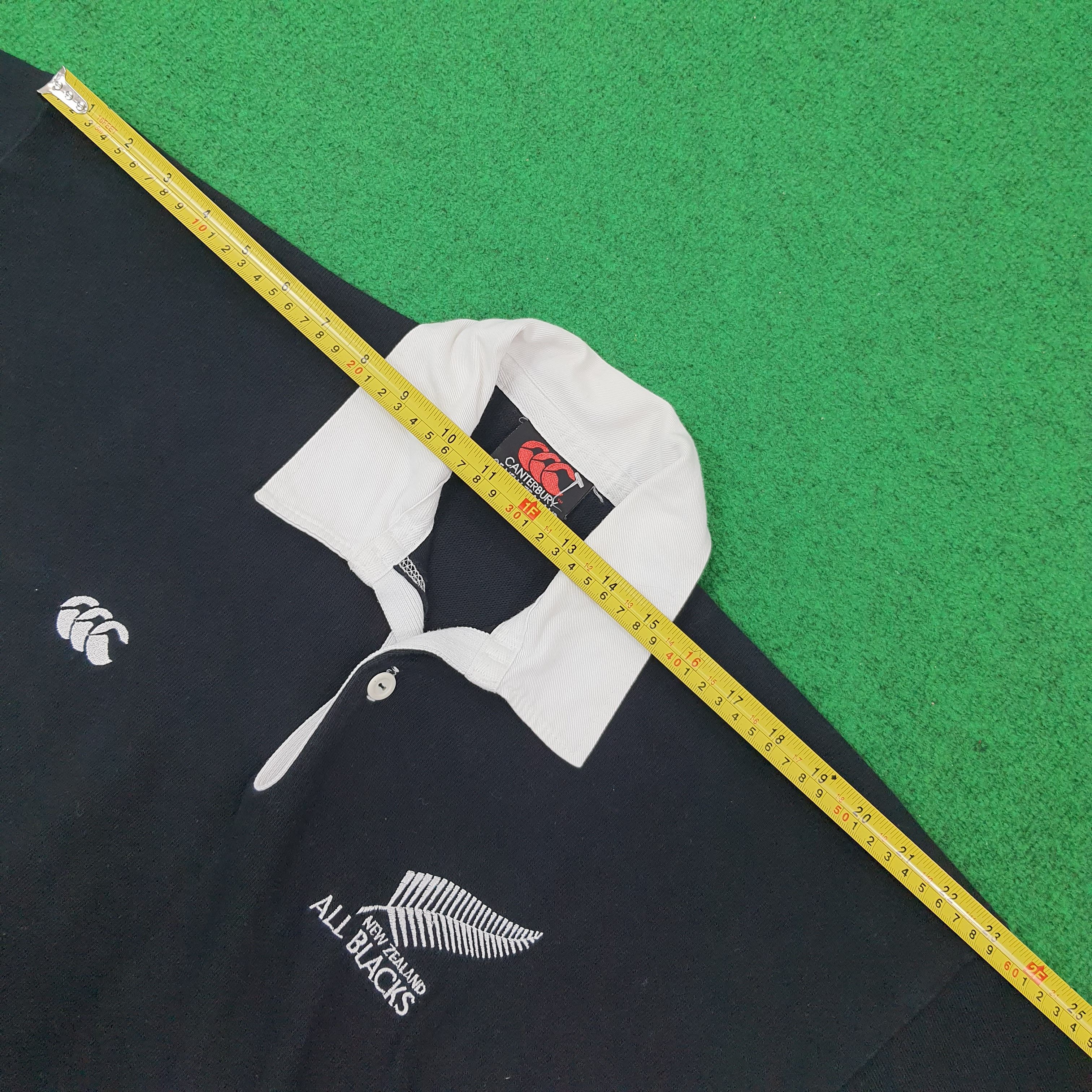 All Blacks Vintage Canterbury of New Zealand Rugby Union Polo C239N64 Size US L / EU 52-54 / 3 - 8 Thumbnail