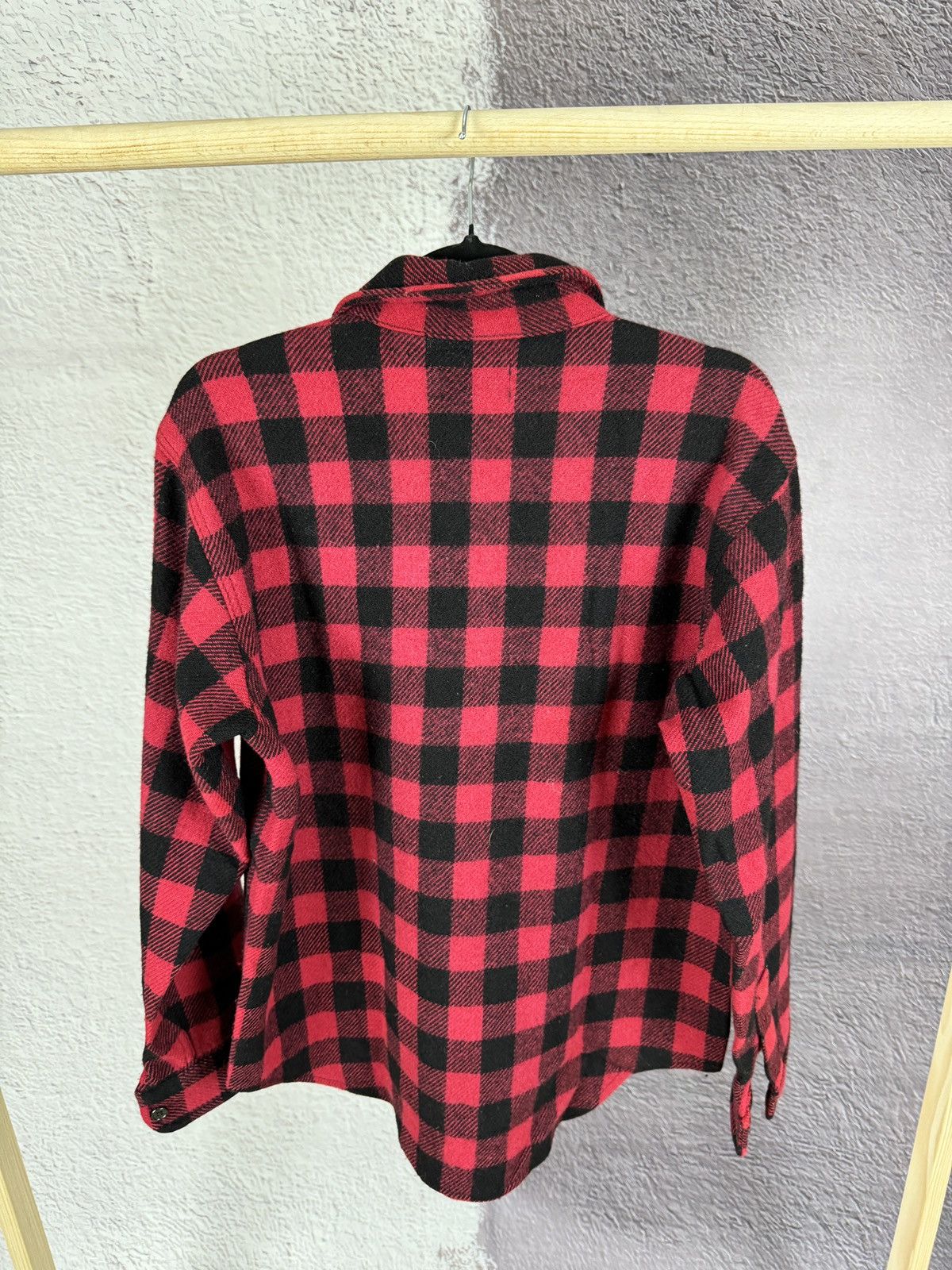 Flannel L.L. Bean vintage checkered red flannel long sleeve shirt Size US M / EU 48-50 / 2 - 8 Thumbnail
