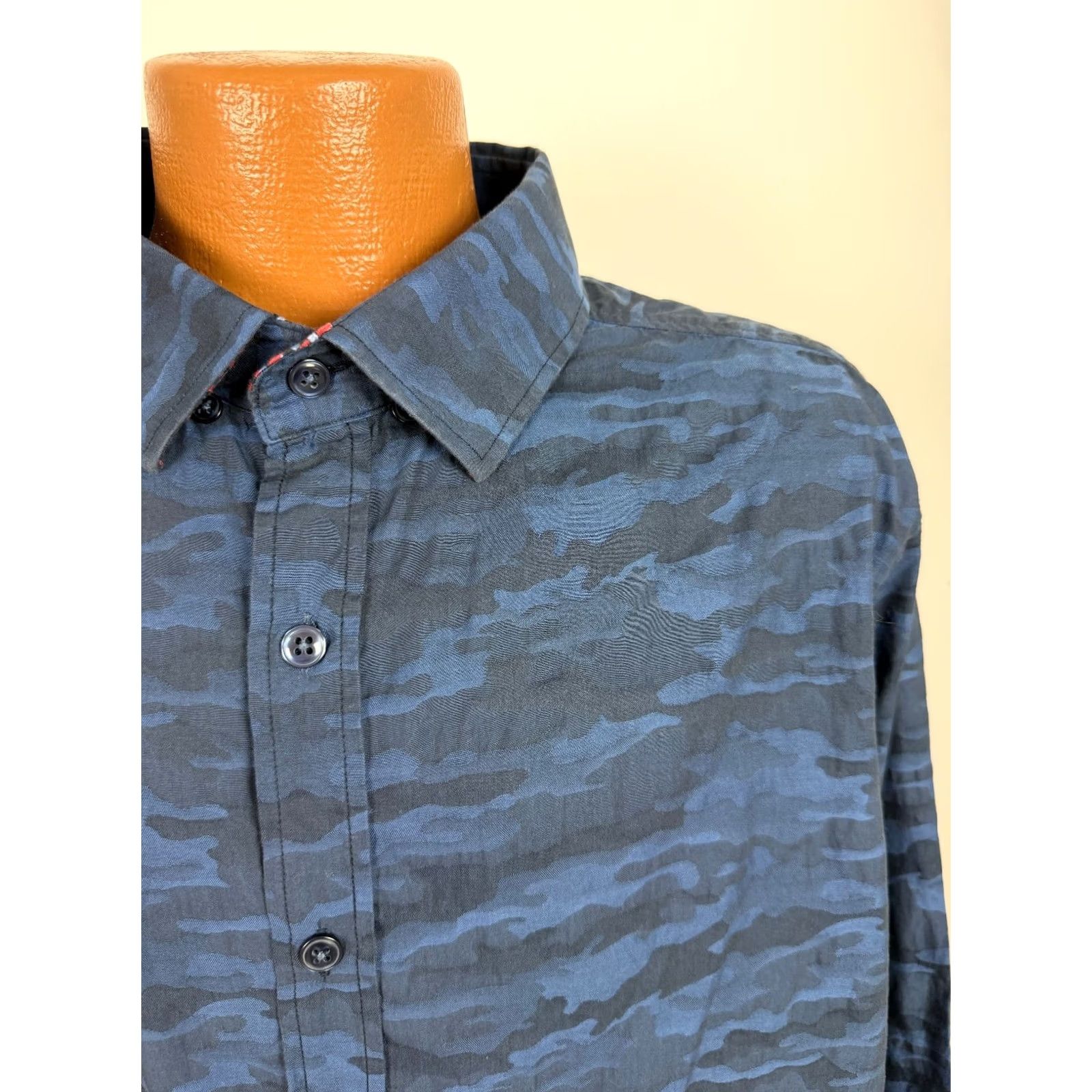 Robert Graham Robert Graham Shirt Men 3XL Tailored Camouflage Button-Up Long Sleeve Camo Size US XXL / EU 58 / 5 - 6 Thumbnail