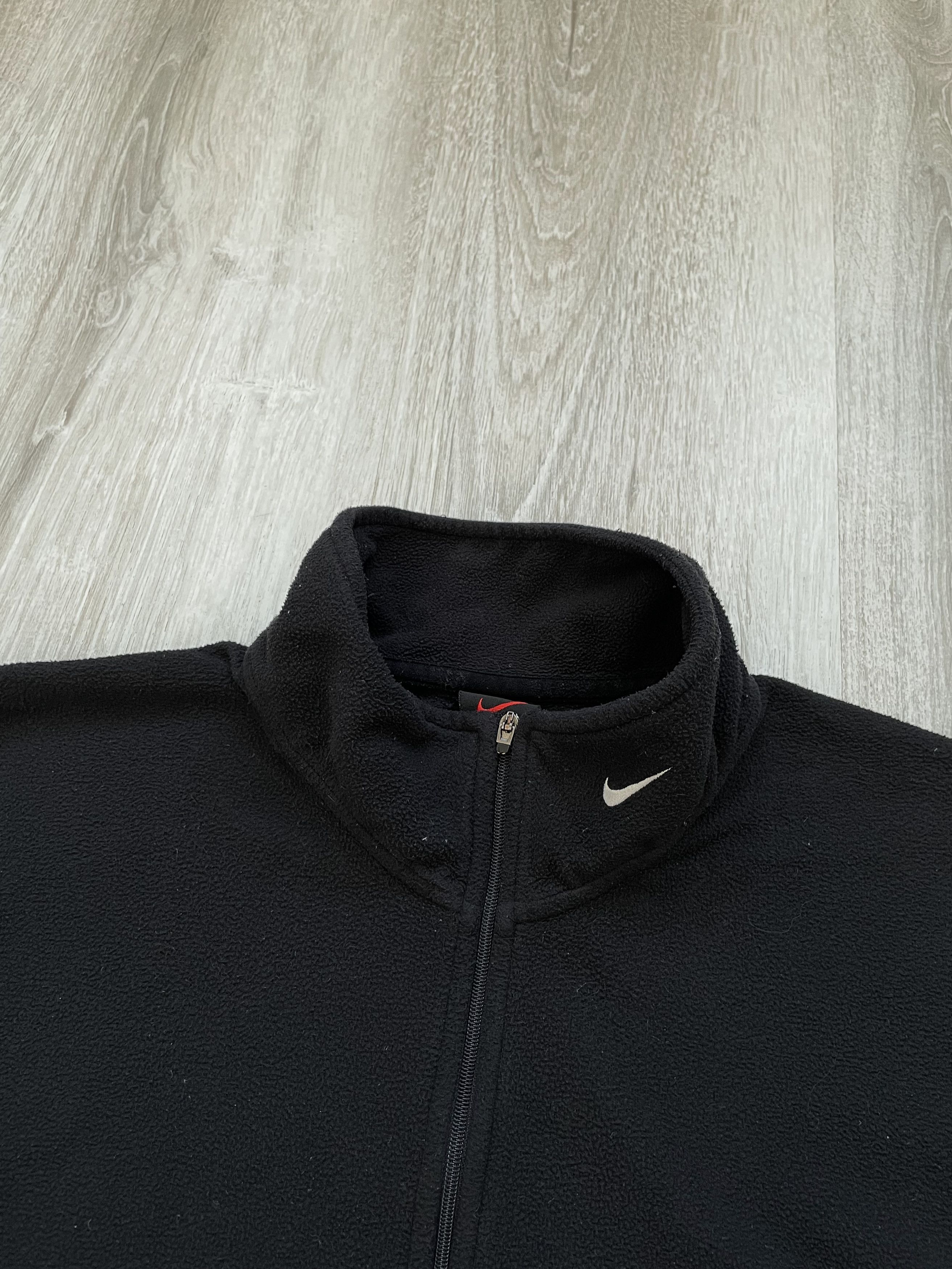 Nike Vintage 90s Nike Fleece Alpha Project Drill Mini Swoosh Size US XL / EU 56 / 4 - 2 Thumbnail