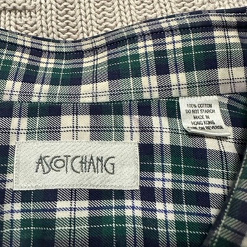 Ascot Chang Ascot Chang blackwatch plaid button down size L Size US L / EU 52-54 / 3 - 5 Thumbnail