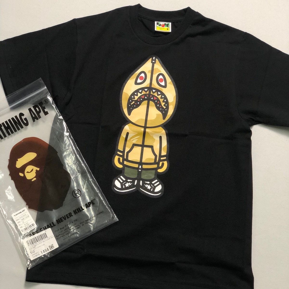 Bape Color Camo Classic Milo Shark Tee Size US M / EU 48-50 / 2 - 7 Thumbnail