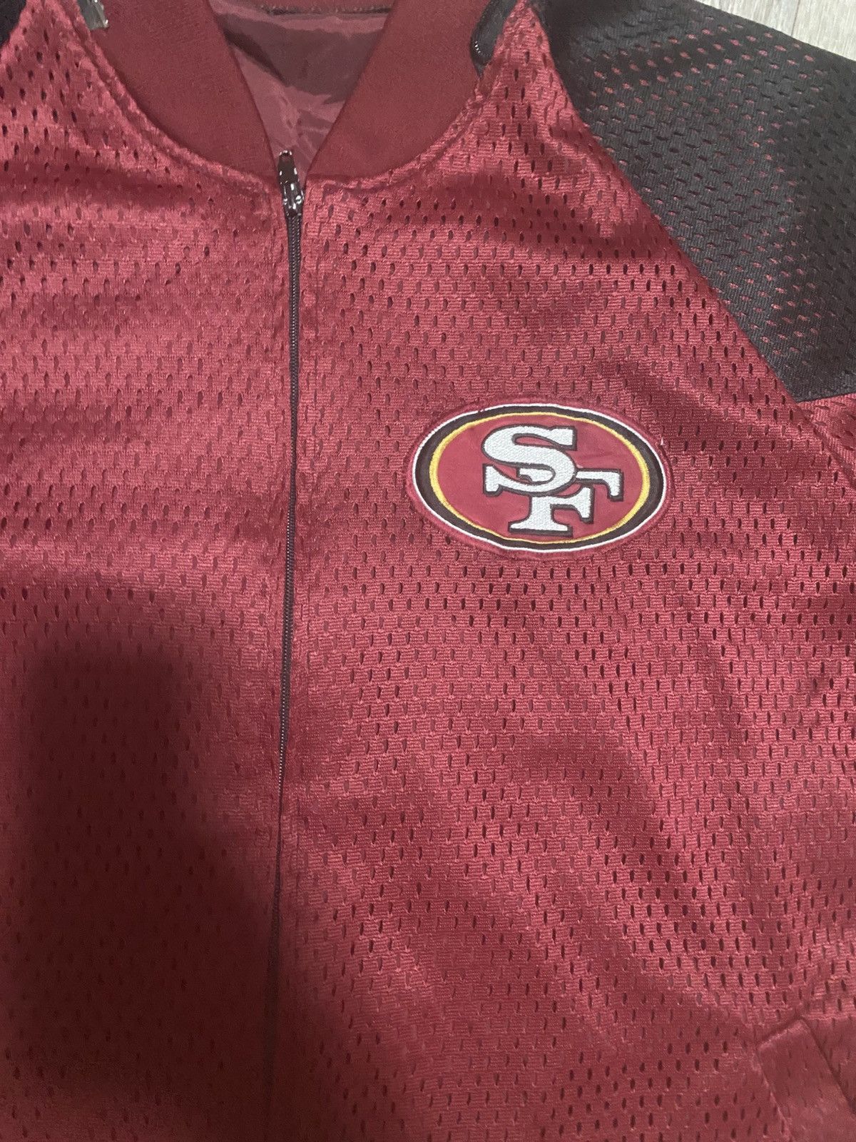 Unknown London Vintage 49ers Jacket (Turns Into Jersey) – Embroidered Size US XXL / EU 58 / 5 - 2 Thumbnail