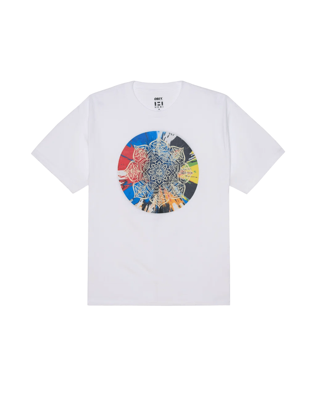 Obey × Shepard Fairey OBEY x DAMIEN HIRST Mandala Tee XL Size US XL / EU 56 / 4 - 1 Thumbnail