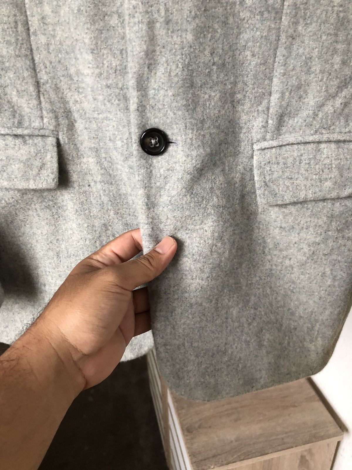 Jil Sander Jil Sander Wool Single Breasted Blazer Size 44R - 8 Thumbnail