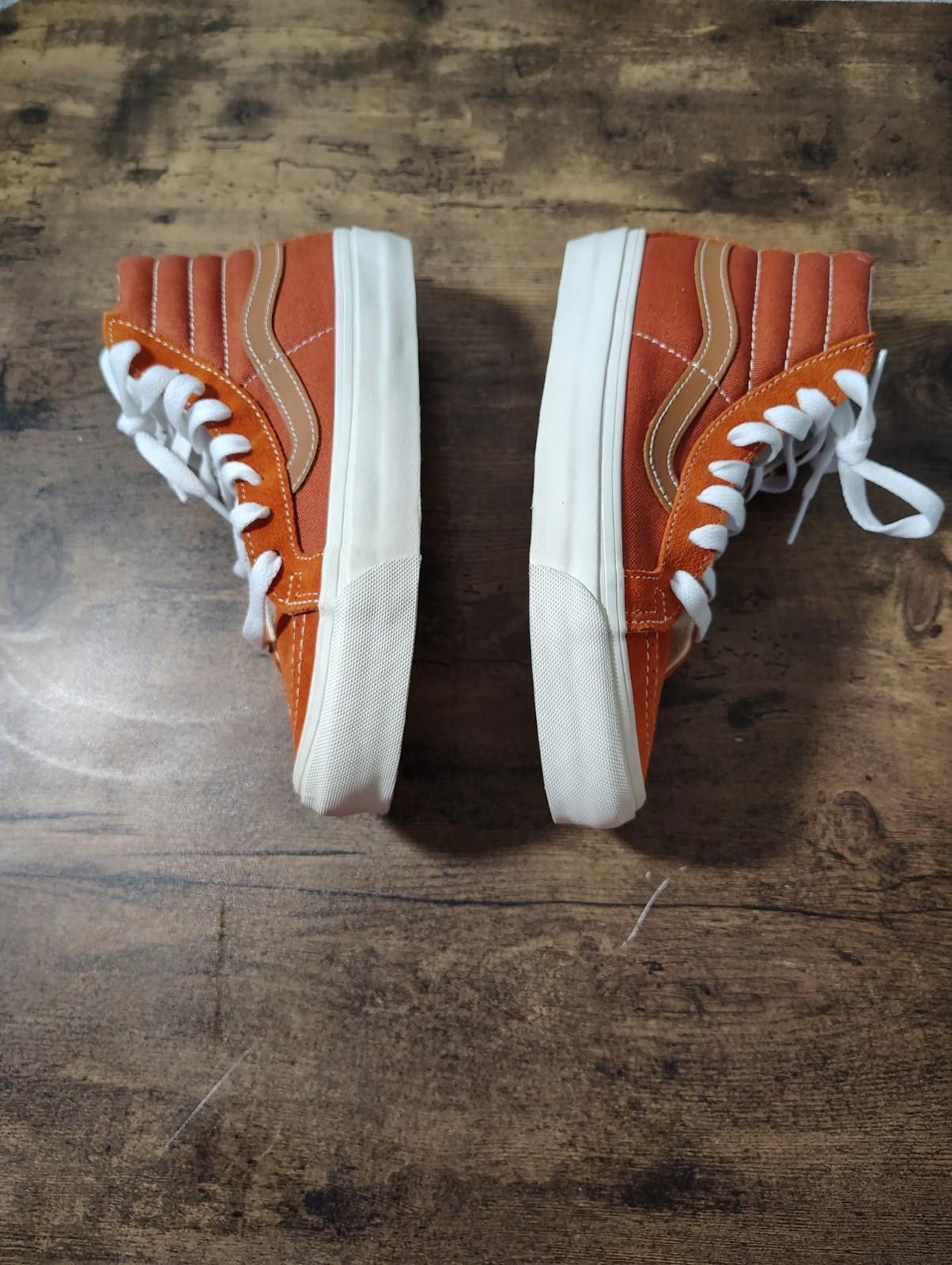 Vans Vans Sk8-Hi Golden Brown True White Size US M4 W4.5 New Sne Size US 5 / EU 37 - 1 Thumbnail
