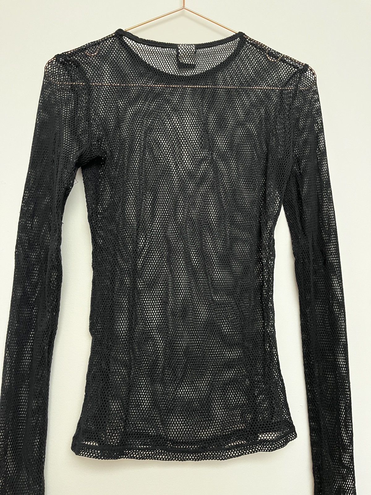 Vintage Vintage 90s Skull Mesh Long Sleeve Shirt (unisex) Size US M / EU 48-50 / 2 - 9 Thumbnail