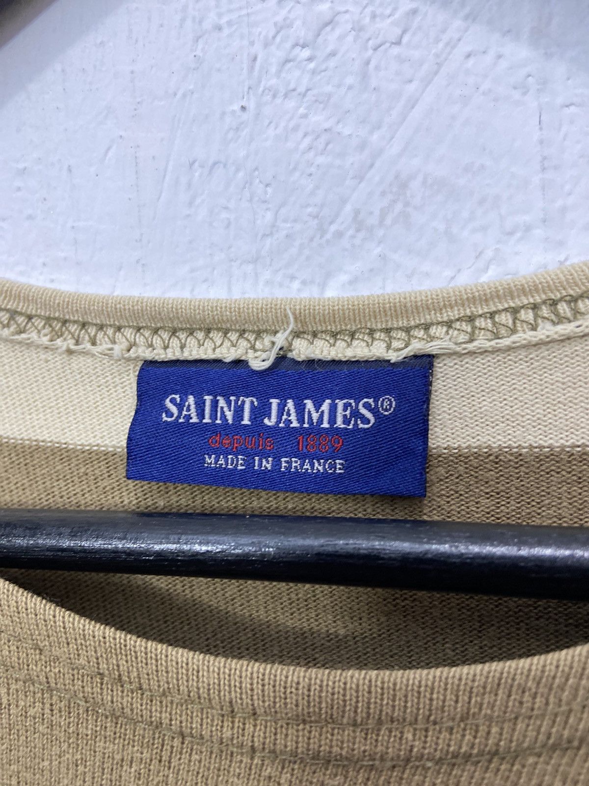 Saint James Saint James Poem Punk Style Long Sleeve Tshirt Size US M / EU 48-50 / 2 - 3 Thumbnail