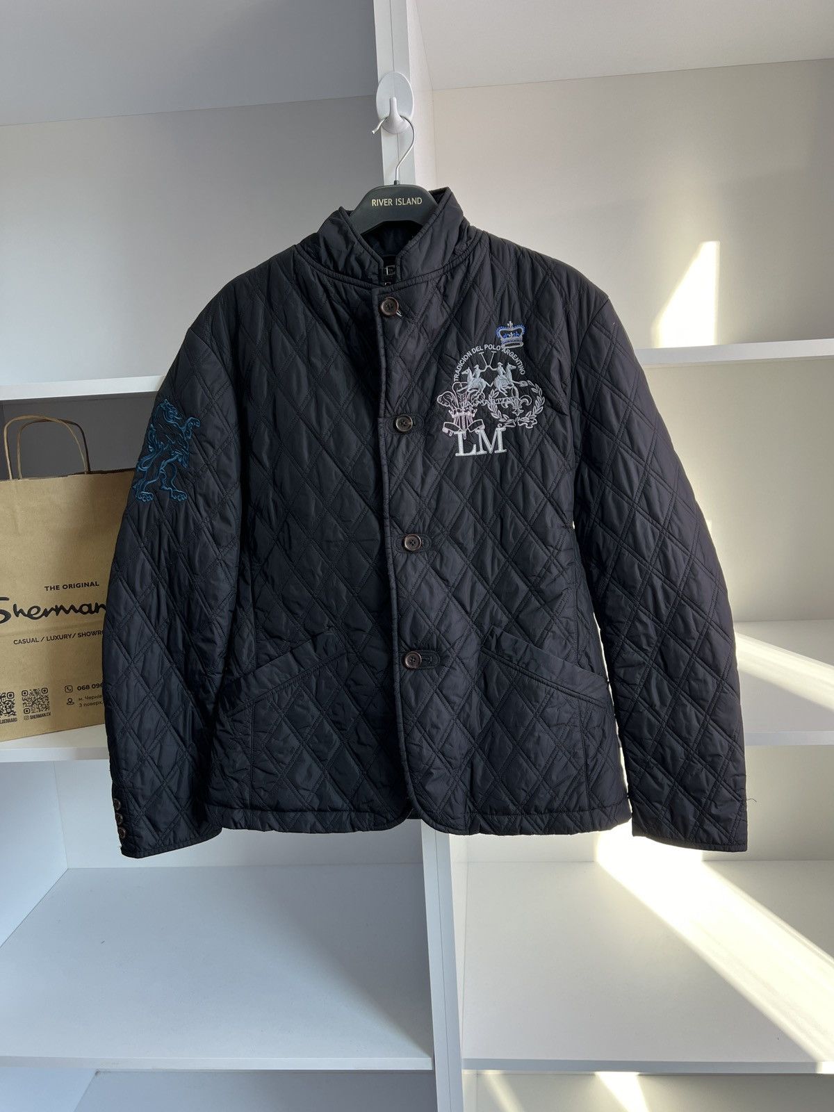 La Martina × Vintage Vintage La Martina Quitted Jacket Size US M / EU 48-50 / 2 - 4 Thumbnail