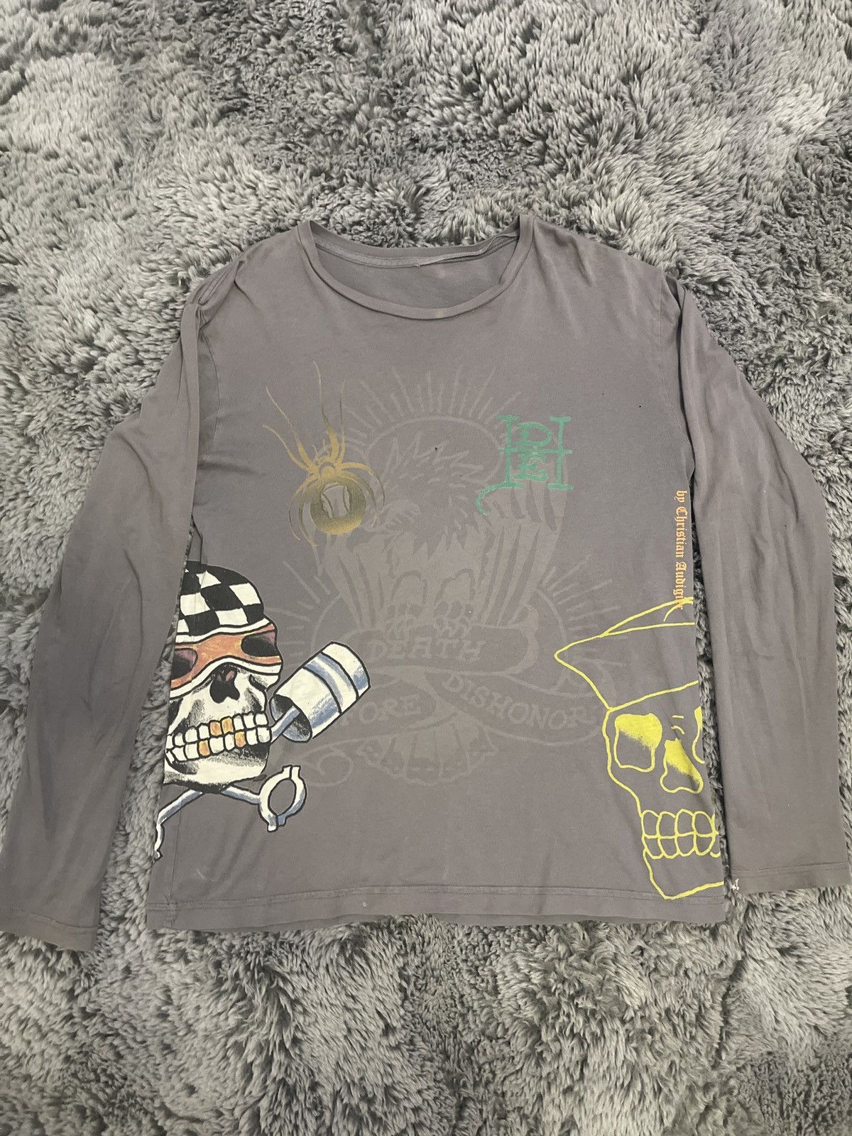 Ed Hardy Vintage Ed Hardy Tattoo LS Size US L / EU 52-54 / 3 - 1 Thumbnail