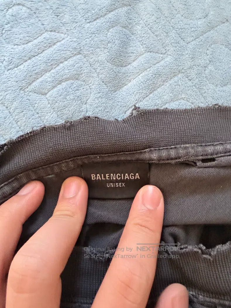 Balenciaga Balenciaga Tape Short Sleeve Size US M / EU 48-50 / 2 - 3 Thumbnail