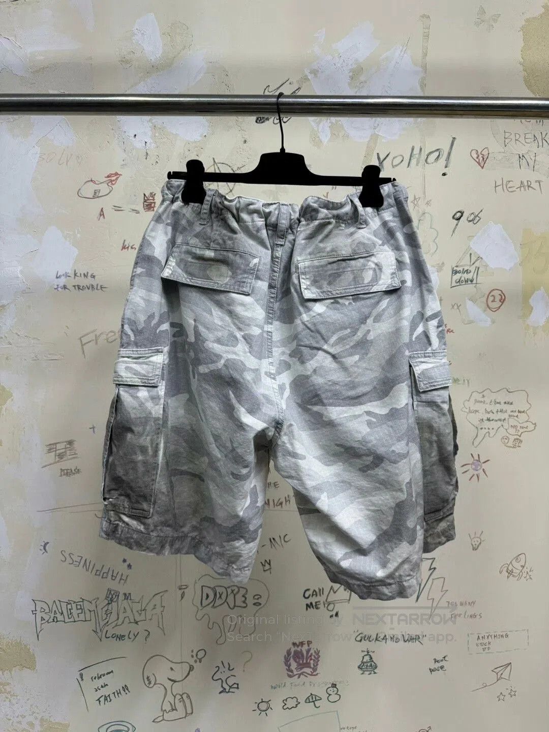 Balenciaga Balenciaga 24ss Camouflage Cargo Shorts. Size US 36 / EU 52 - 6 Thumbnail