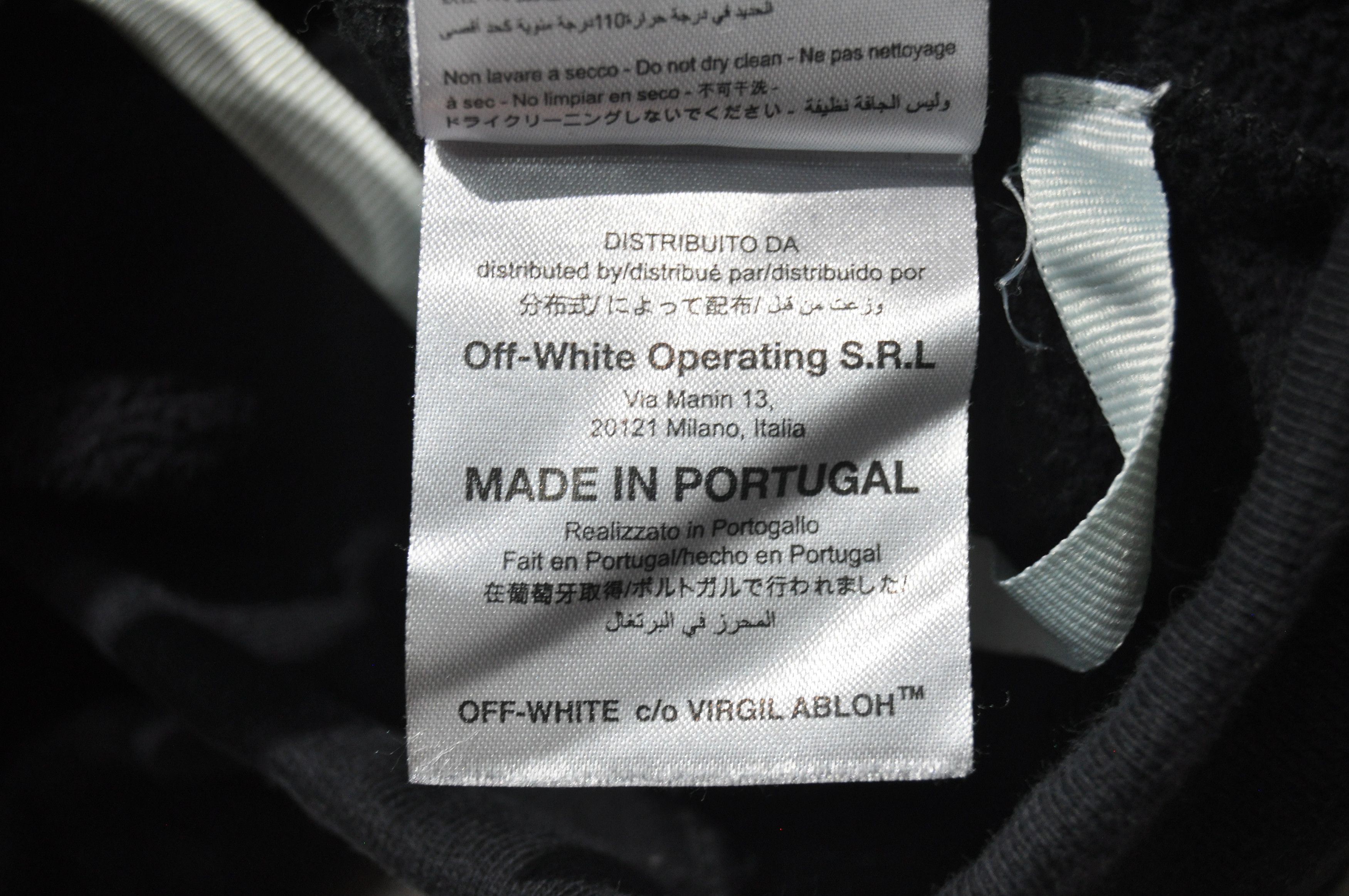 Off-White Off-White - S/S 17 - Diag Spray Hoodie Size US M / EU 48-50 / 2 - 14 Thumbnail