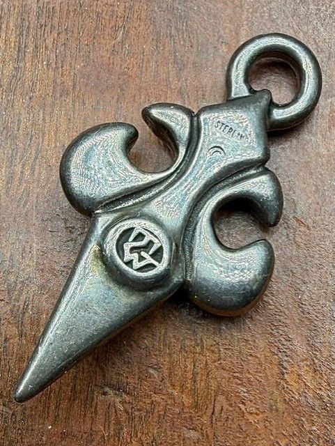 Other Travis Walker Trident Dagger Silver 925 Pendant Necklace Size ONE SIZE - 9 Thumbnail