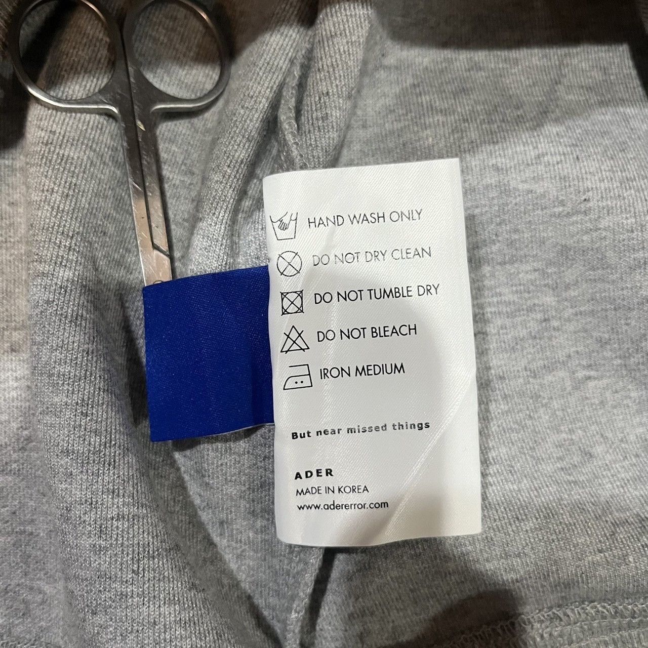 Ader Error ADER error Grey Og Box 4211 Sweatshirt Size US M / EU 48-50 / 2 - 14 Thumbnail