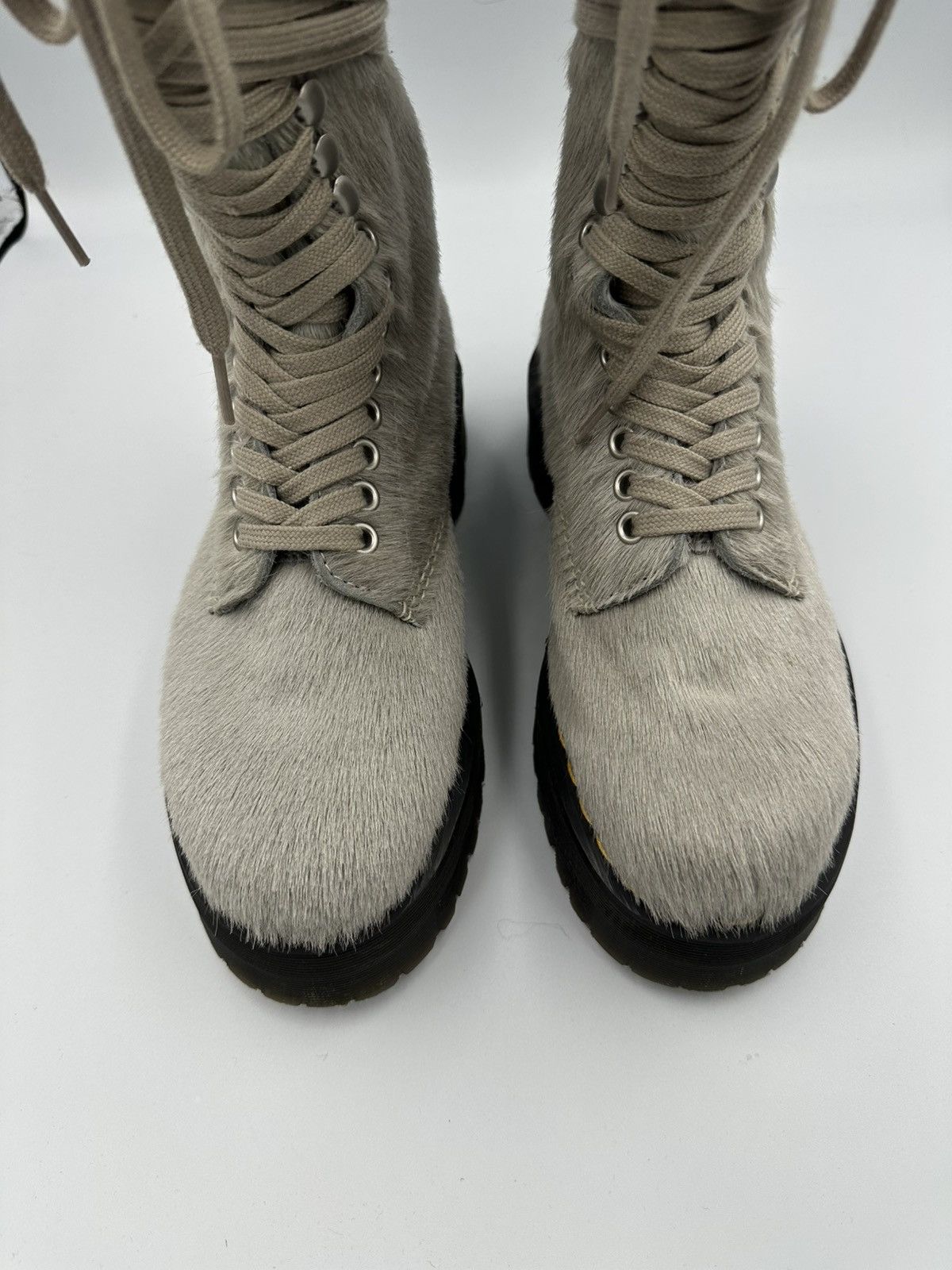 Dr. Martens × Rick Owens Rick Owens x Dr. Martens Pony Hair Boots Size US 7.5 / EU 40-41 - 5 Thumbnail