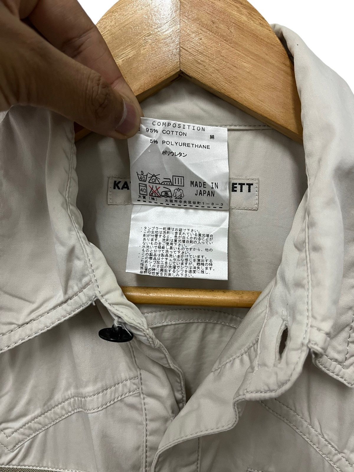 Katharine Hamnett London Katharine Hamnett button up shirt Size M / US 6-8 / IT 42-44 - 6 Thumbnail