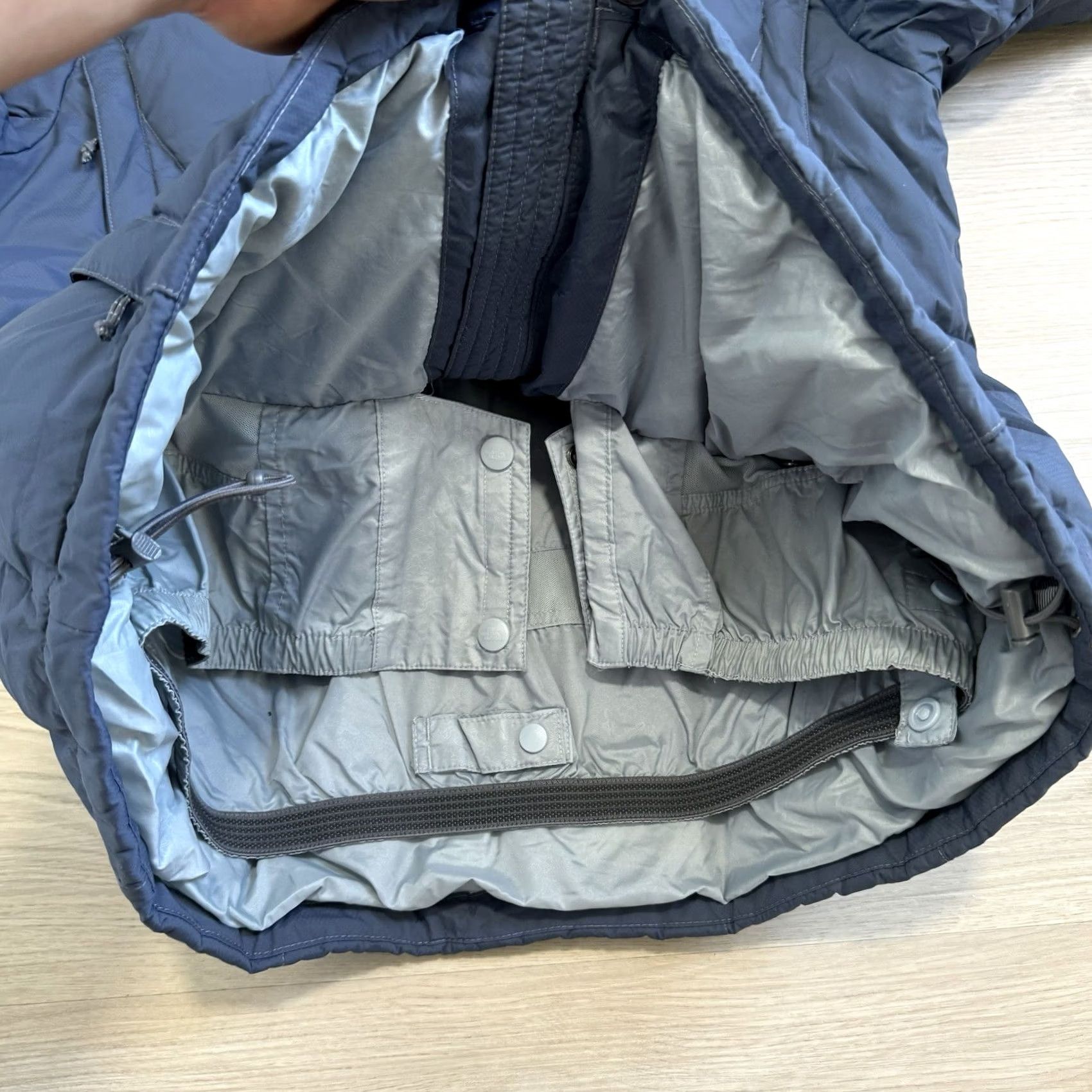 The North Face Vintage The North Face Jacket Women’s L Blue Down Puffer Quilted 600 Ski Ice Size L / US 10 / IT 46 - 6 Thumbnail