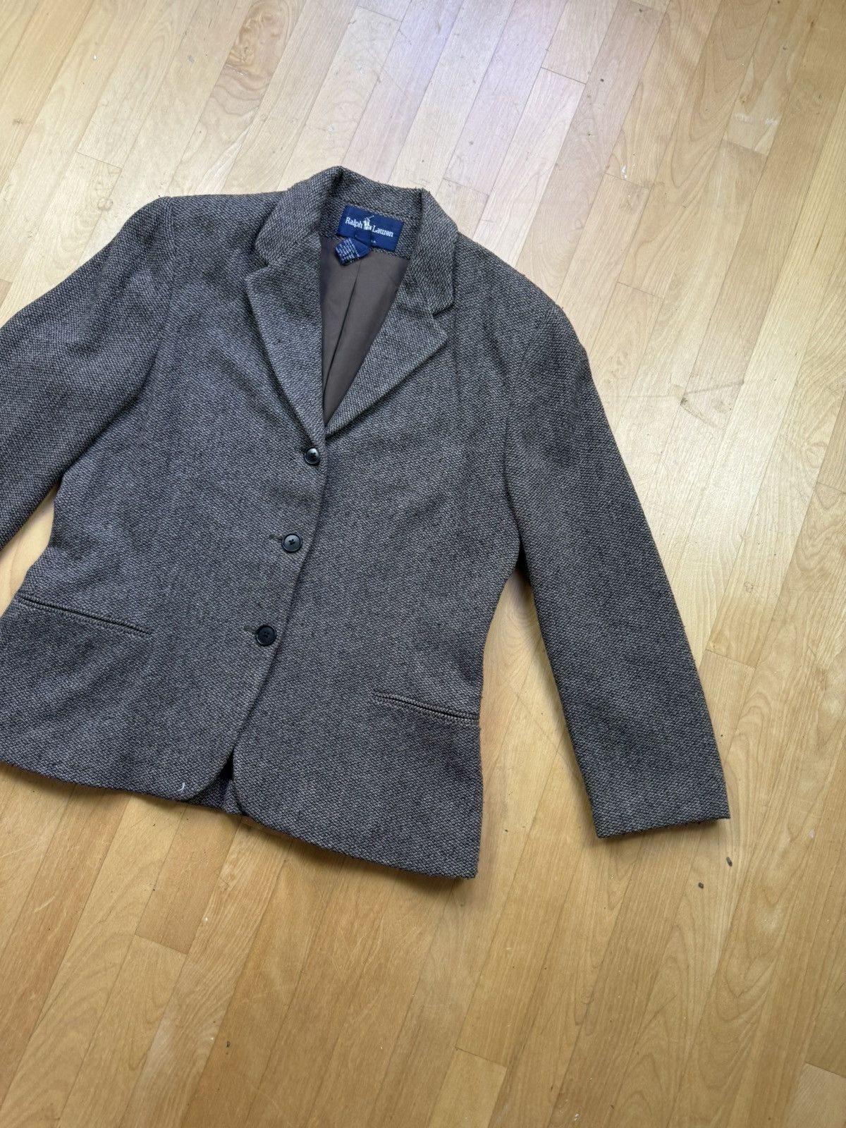 Polo Ralph Lauren × Vintage Vintage Ralph Lauren 90s Corduroy Blazer Jacket Made in Usa Size 38L - 2 Thumbnail