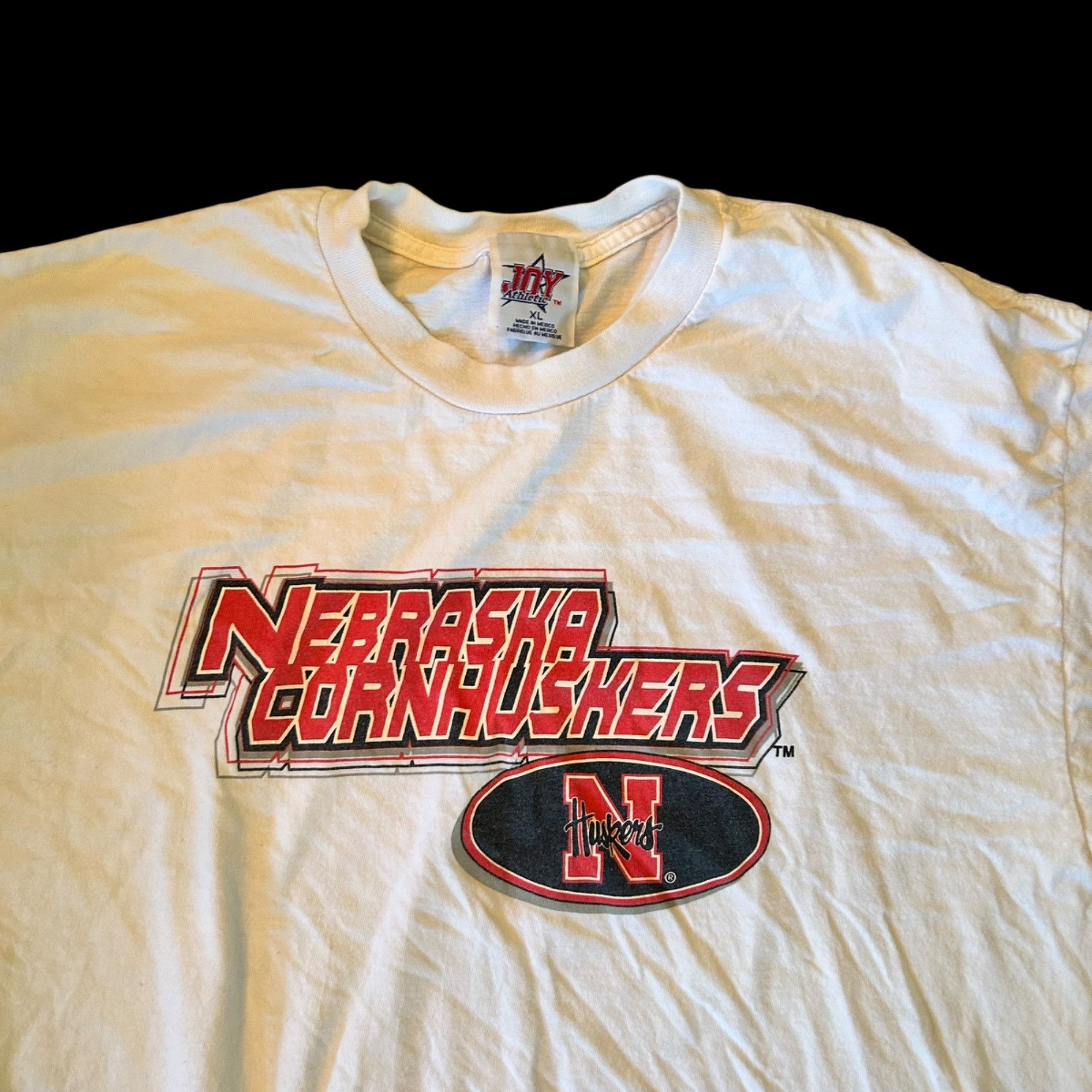 Vintage Vintage Nebraska Cornhuskers Graphic Tee XL Size US XL / EU 56 / 4 - 5 Thumbnail